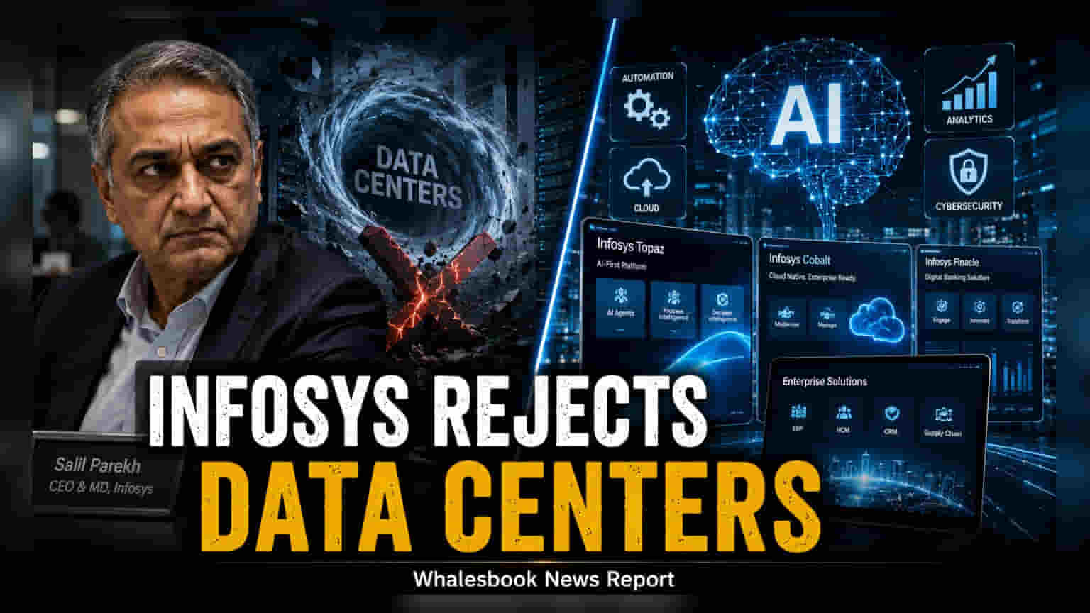 Infosys का बड़ा फैसला: डेटा सेंटर में एंट्री से इनकार, AI सर्विसेज पर होगा पूरा फोकस!