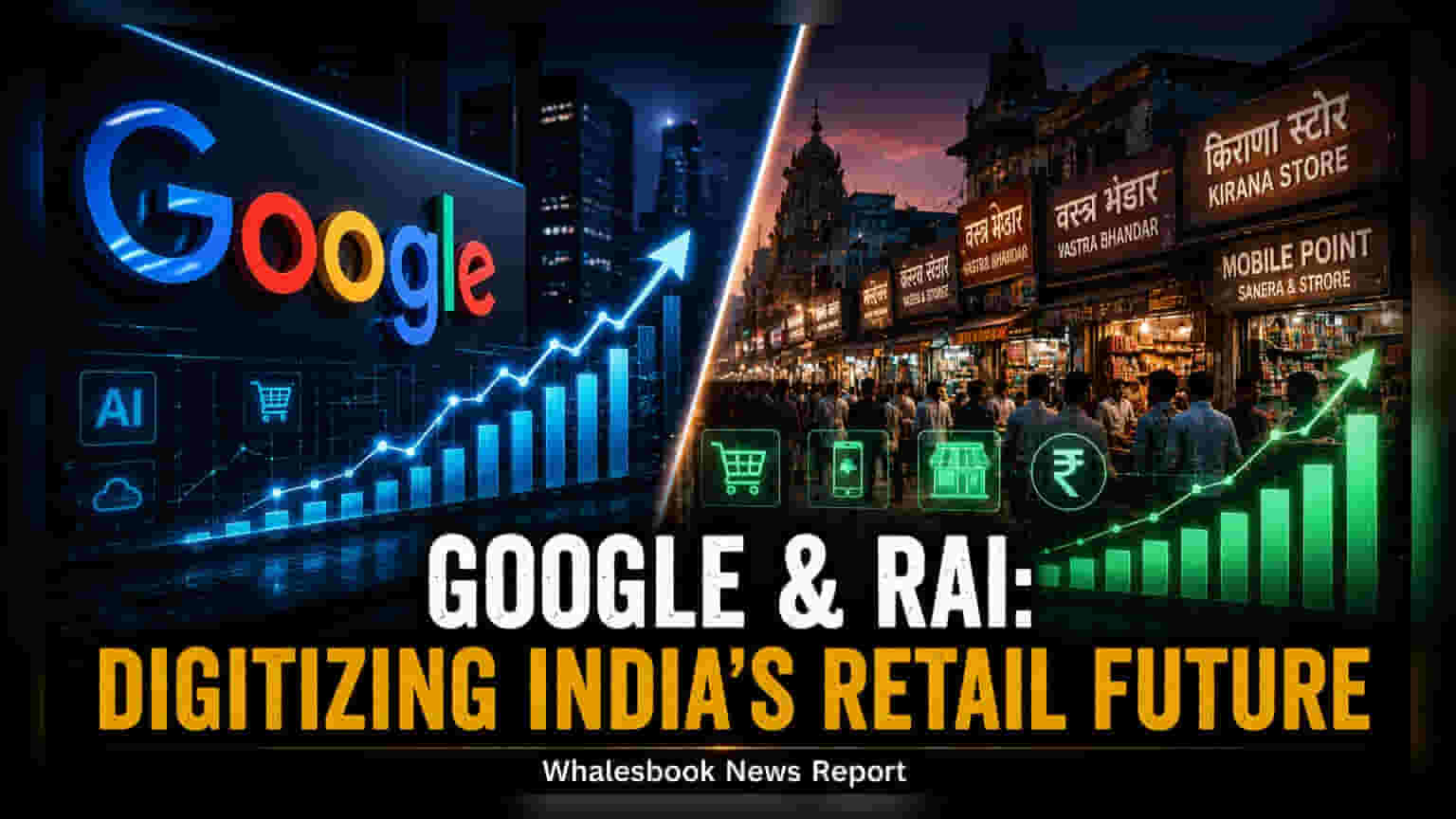 Google, RAI Partner to Digitize 600,000 Indian Retailers