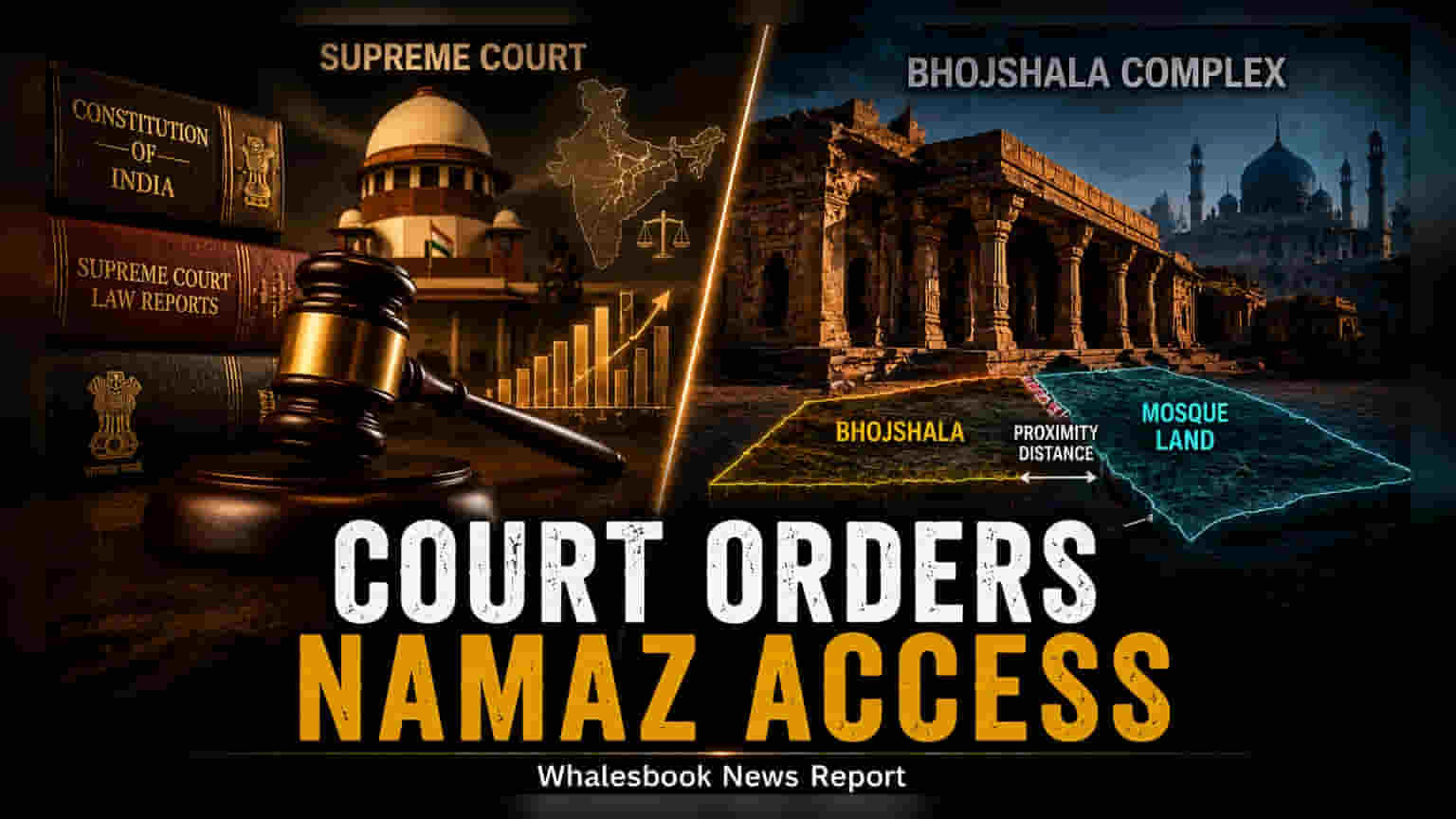 Supreme Court Directs MP Govt to Allow Friday Prayers Near Bhojshala Complex