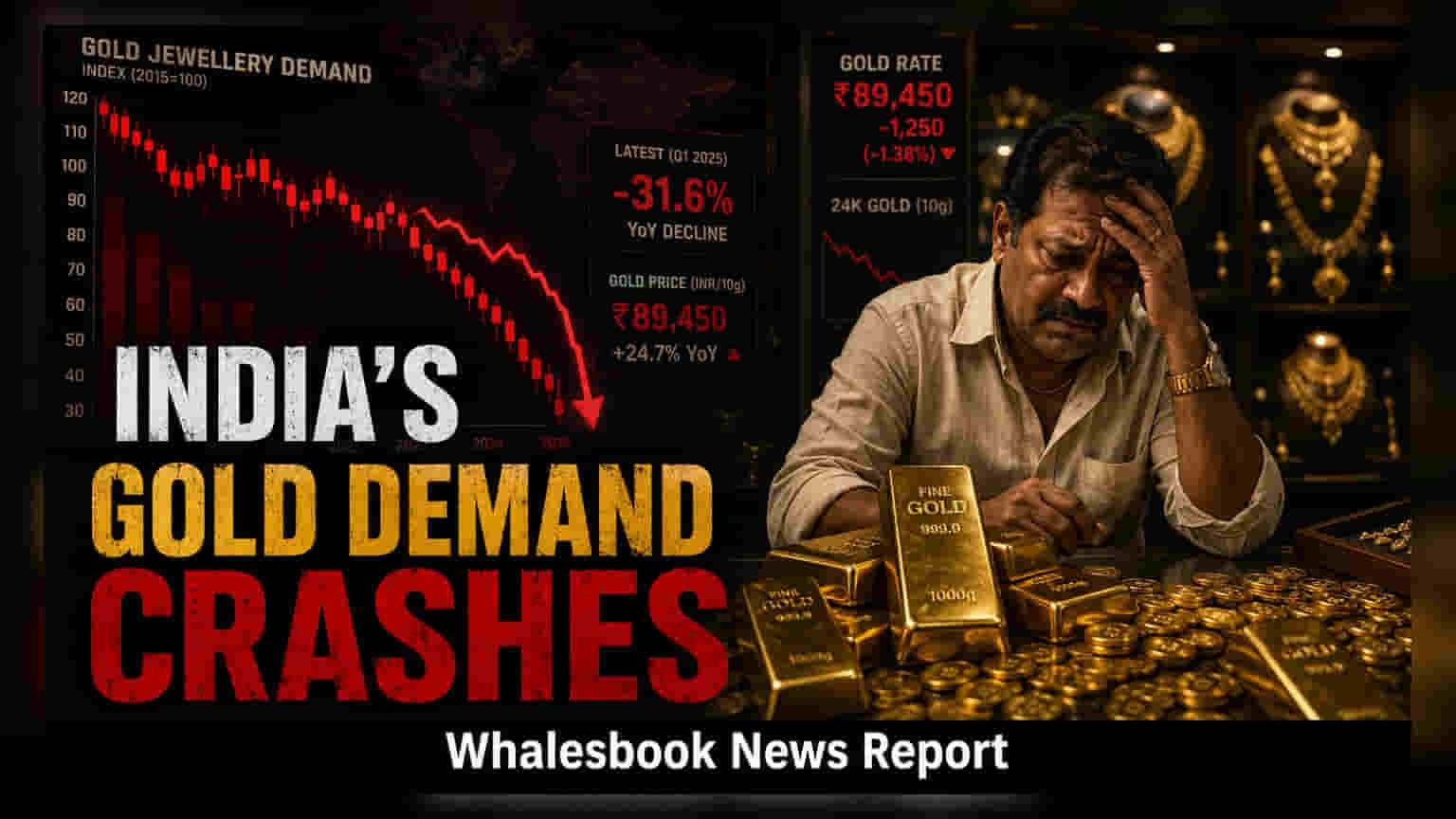 India Gold Jewellery Demand Drops 15% in Q2: World Gold Council