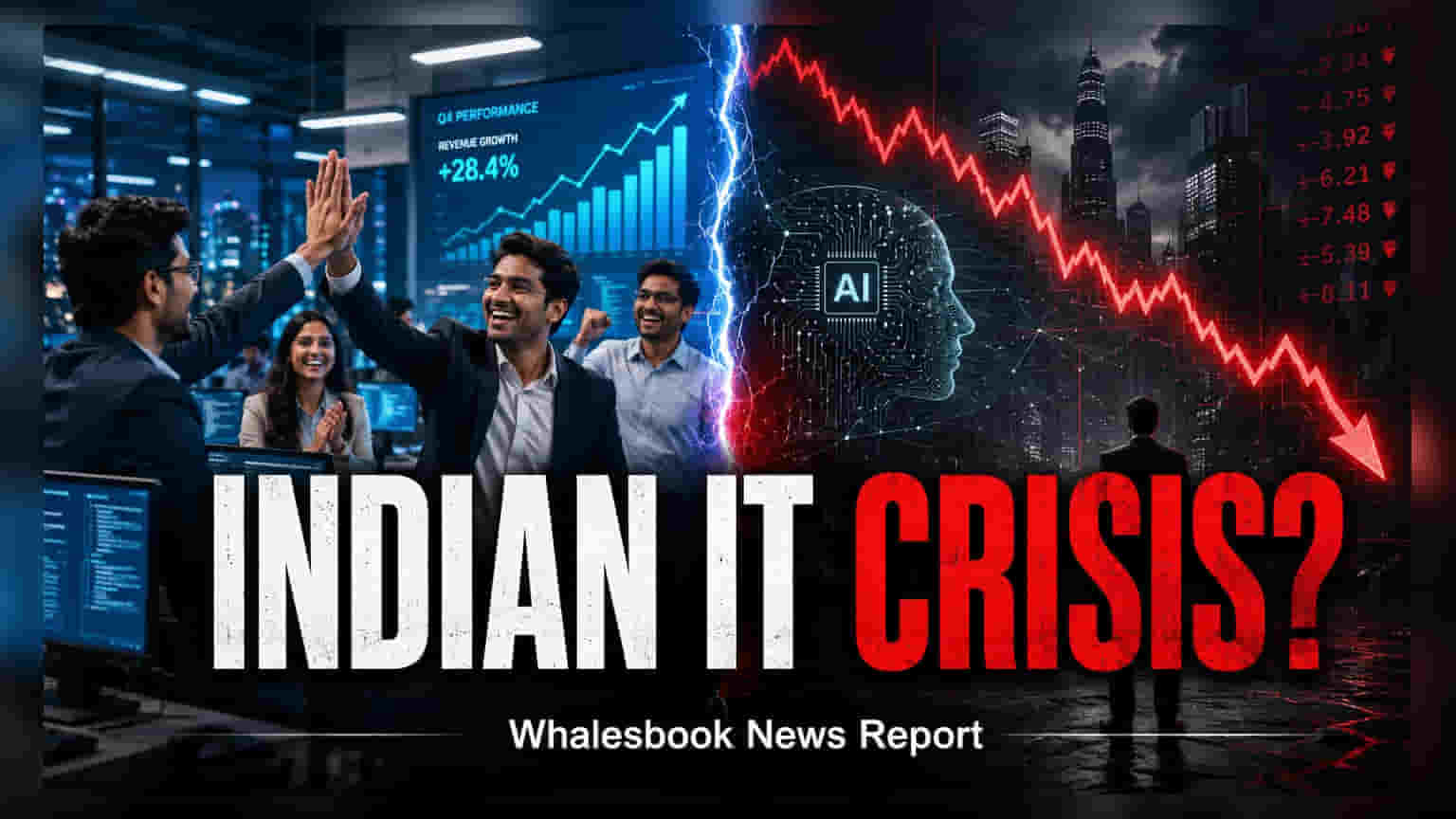 Indian IT Sector: AI के दौर में ग्रोथ धीमी, 20% से 2% पर आई रफ्तार!