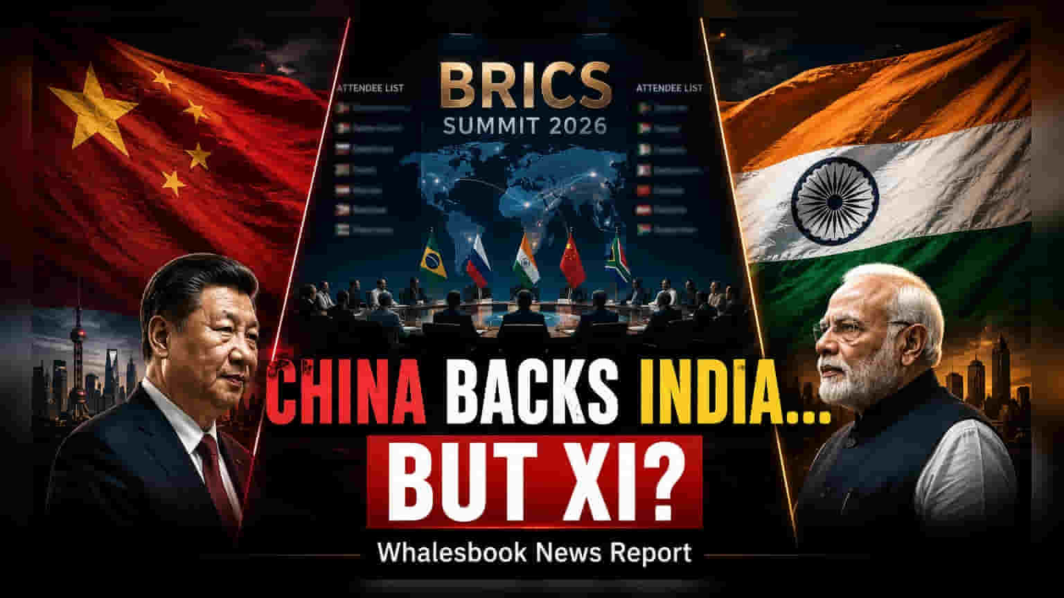 China Supports India's BRICS Summit But Remains Silent on Xi