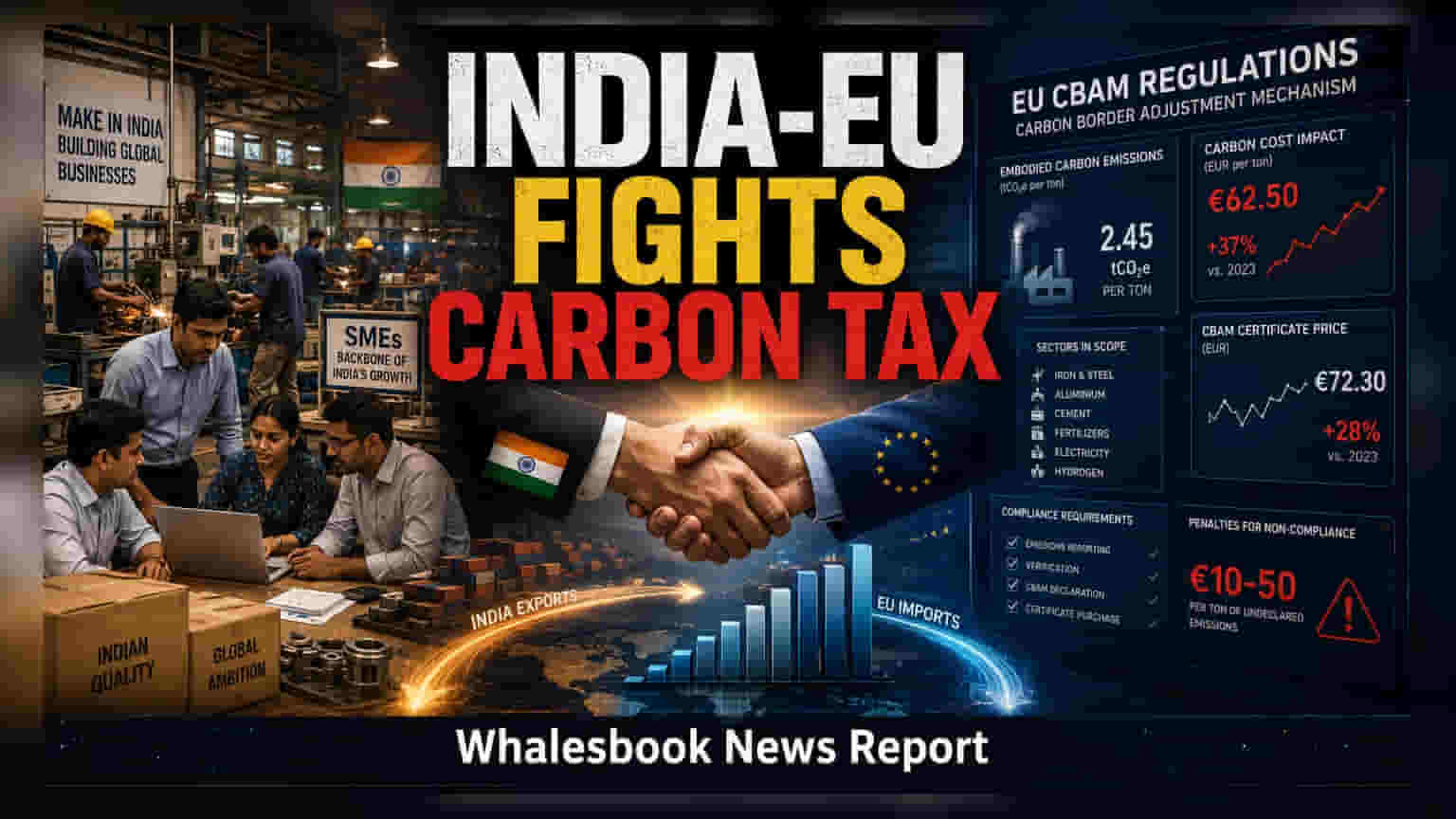 India-EU Trade Pact: युरोपियन युनियनच्या कार्बन टॅक्सवर भारताची निर्णायक खेळी!