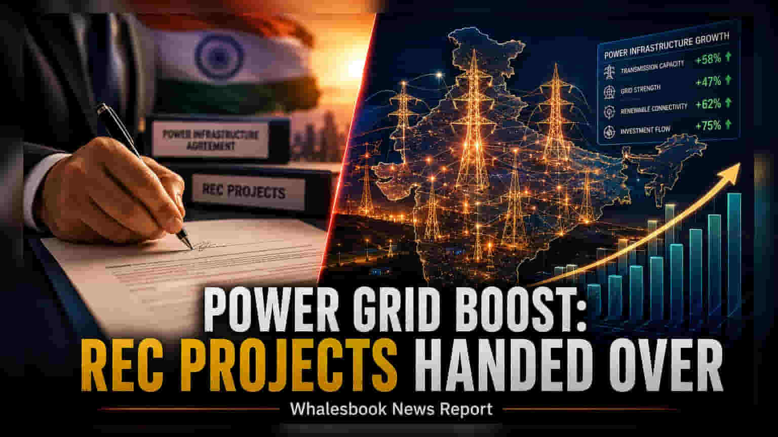 REC Limited: ₹3,321 கோடி மின் திட்டங்கள் Power Grid மற்றும் Terralight வசம் ஒப்படைப்பு!