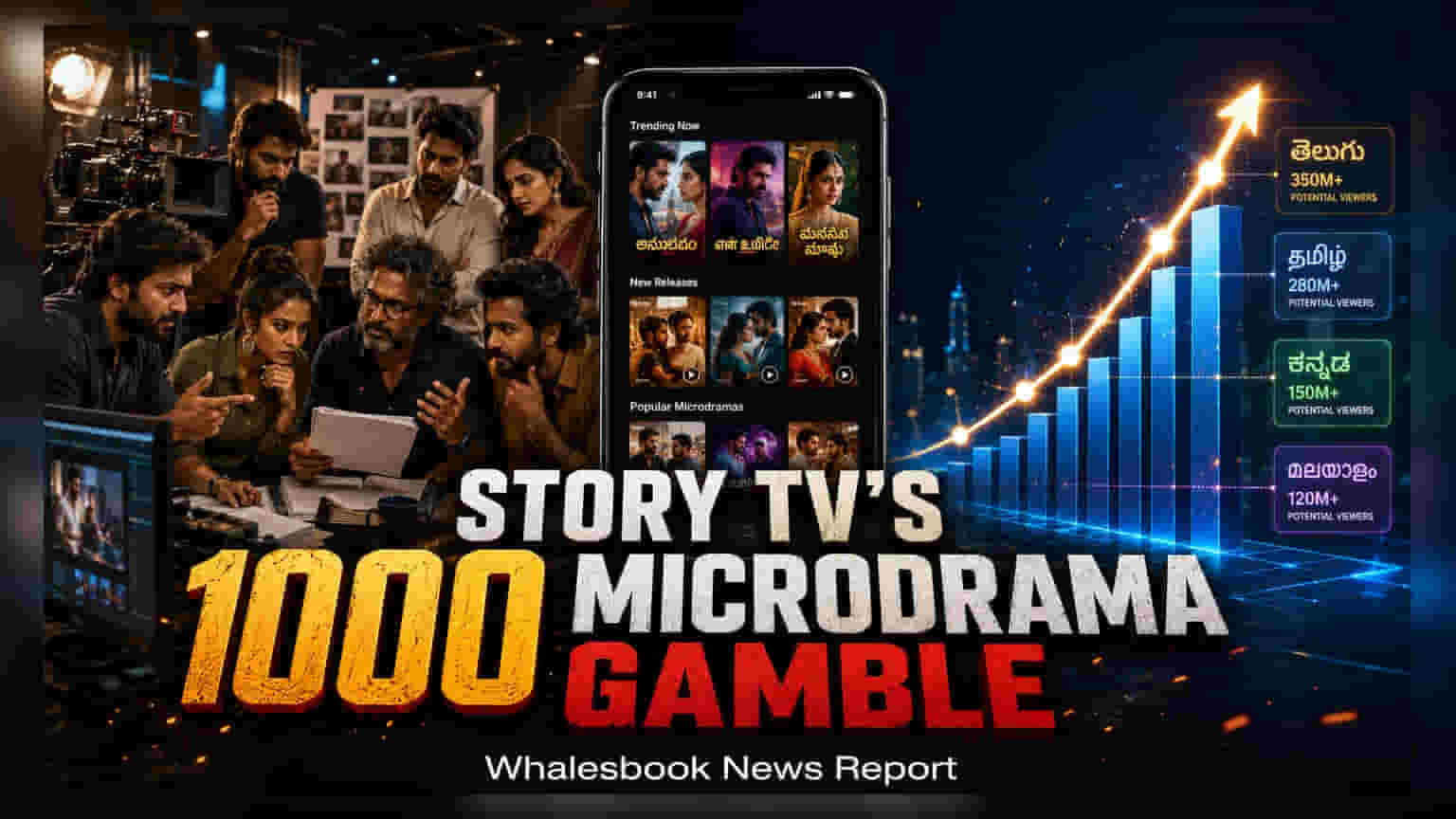 Story TV का बड़ा ऐलान: 2027 तक साउथ इंडिया के लिए बनाएंगे 1,000 से ज़्यादा माइक्रो-ड्रामा!