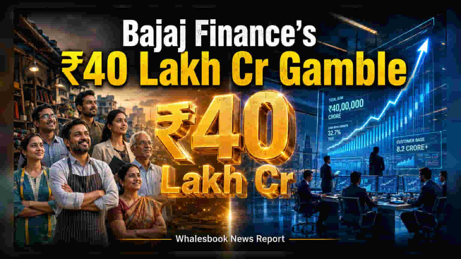 Bajaj Finance: அடுத்த 12 ஆண்டுகளில் ₹40 லட்சம் கோடி இலக்கு!