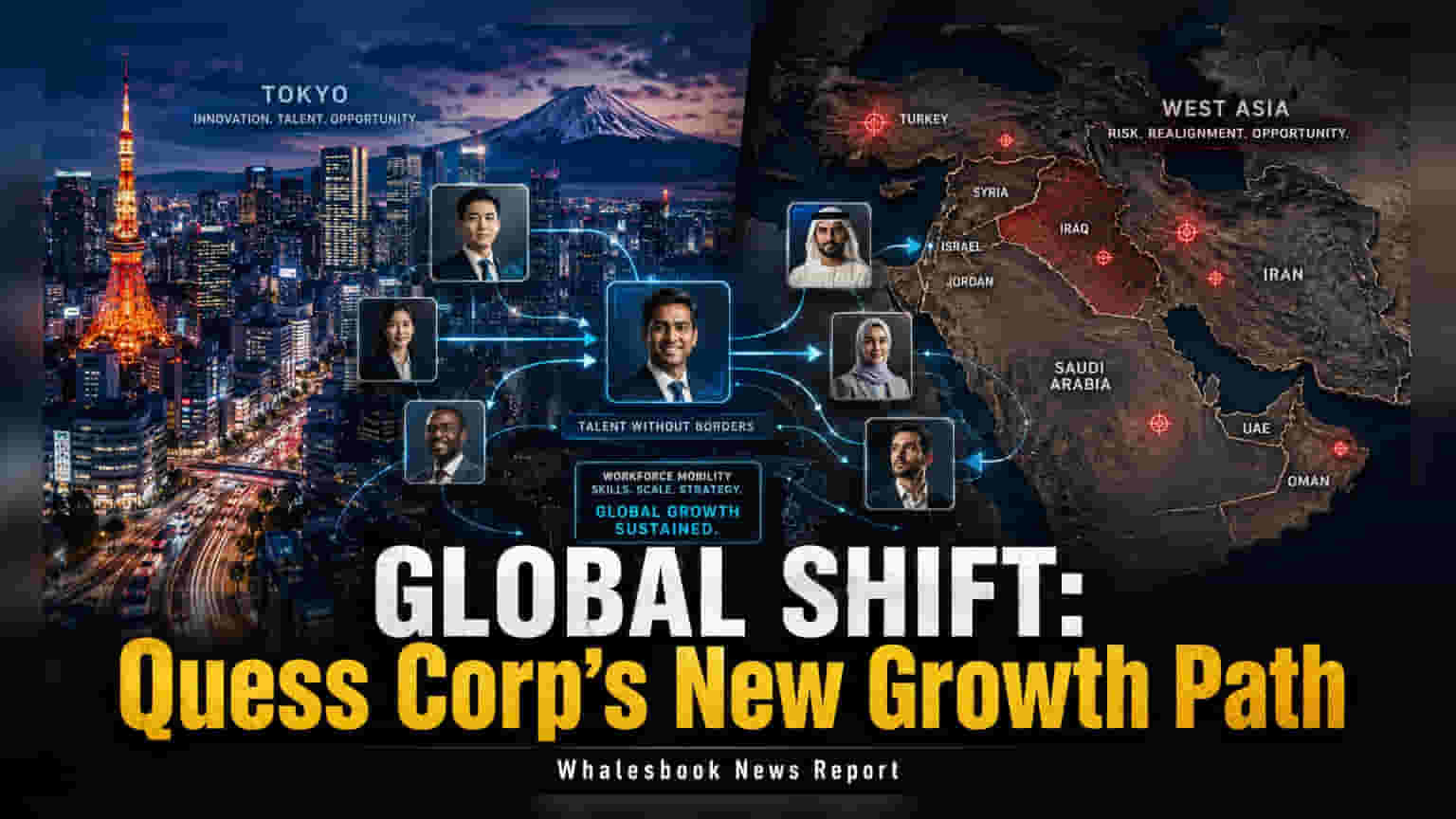 Quess Corp Expands Into Japan, US, Europe To Offset West Asia Pause