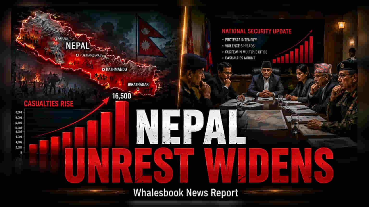 Nepal Clashes Spread: Curfews Imposed as Unrest Intensifies
