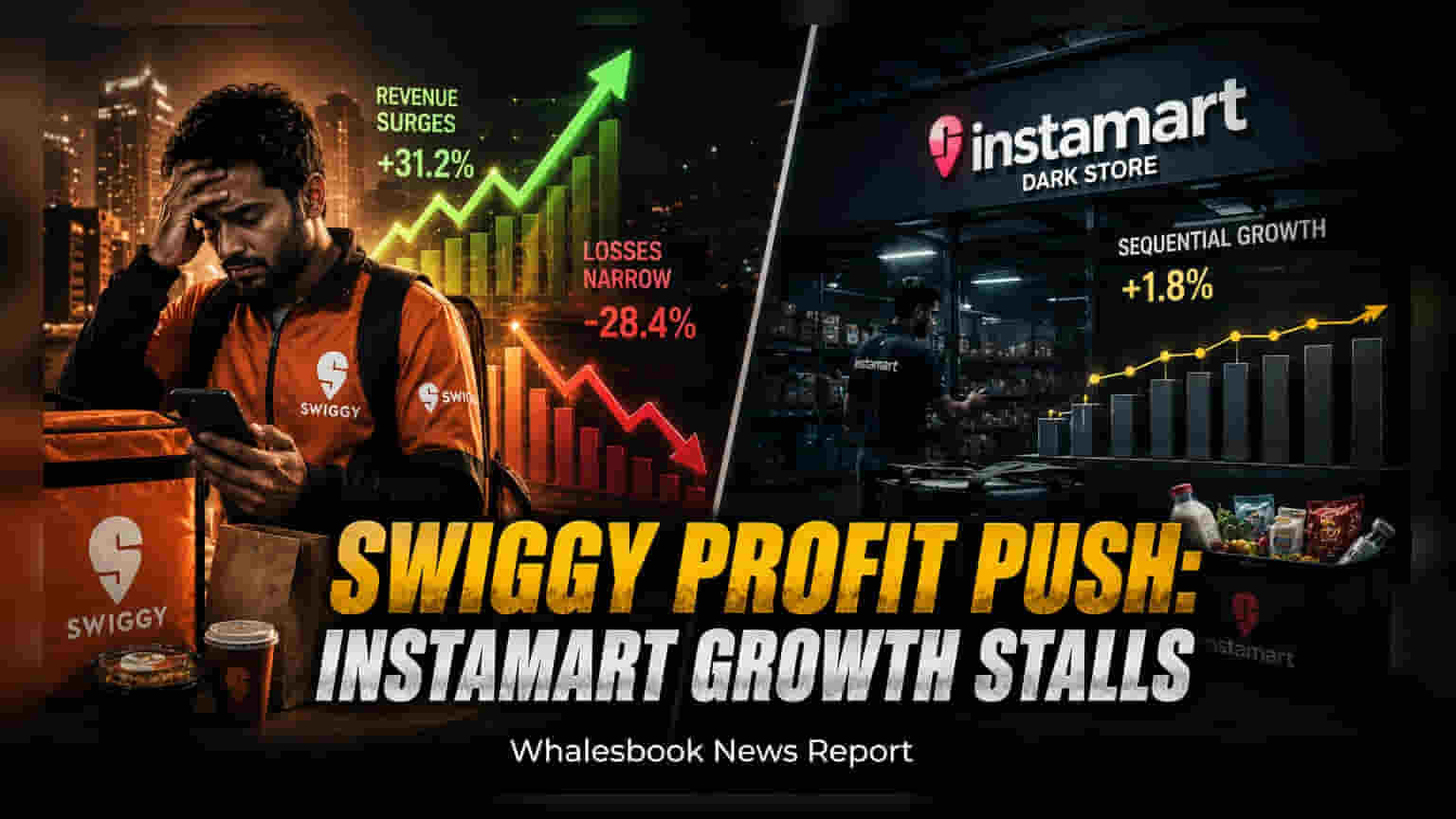 Swiggy Q1 FY27 Revenue Jumps 37%, Instamart Growth Slows