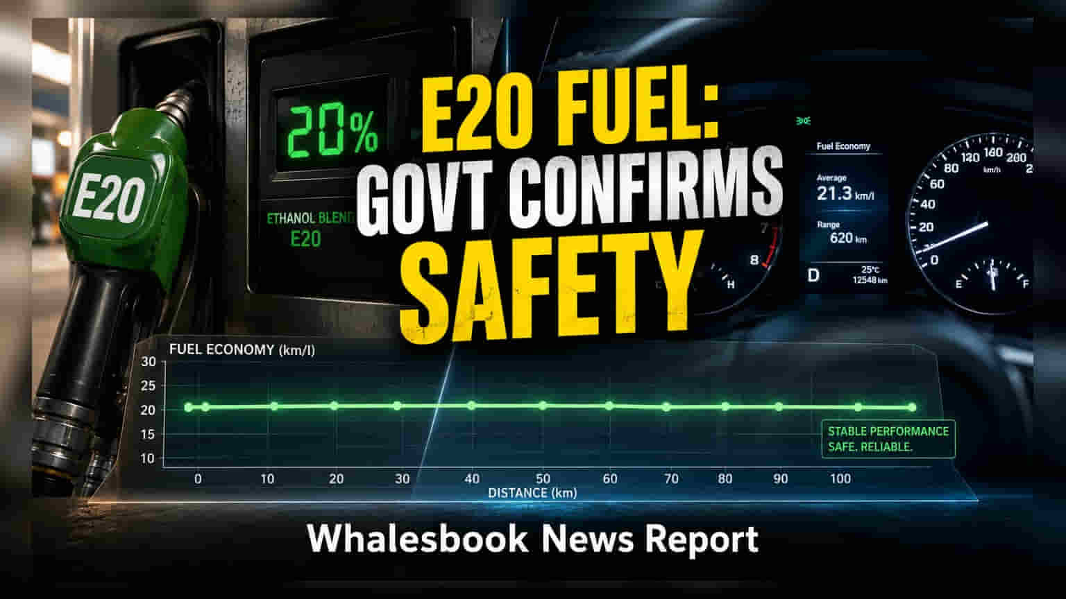 Govt Clarifies E20 Fuel Safety, Denies Engine Damage Risk