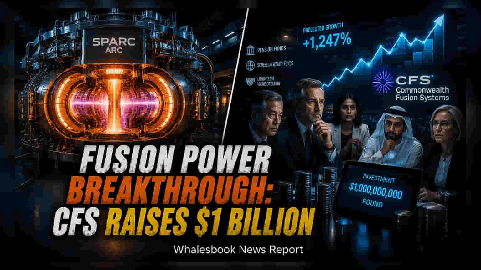 Commonwealth Fusion Systems Secures $1 Billion for Fusion Power