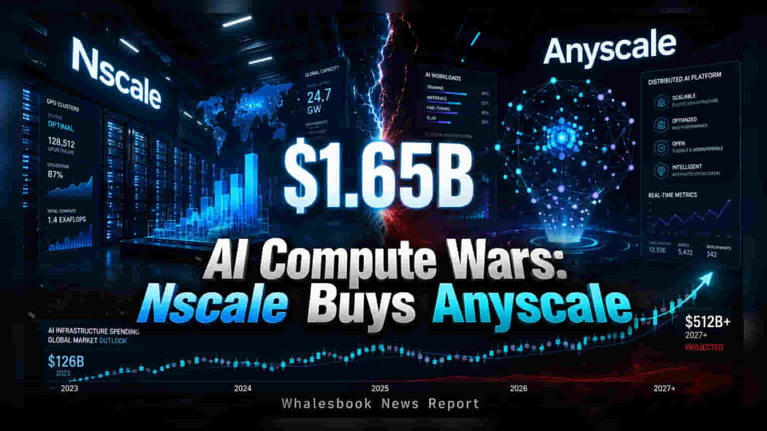 Nscale Acquires AI Firm Anyscale for $1.65 Billion