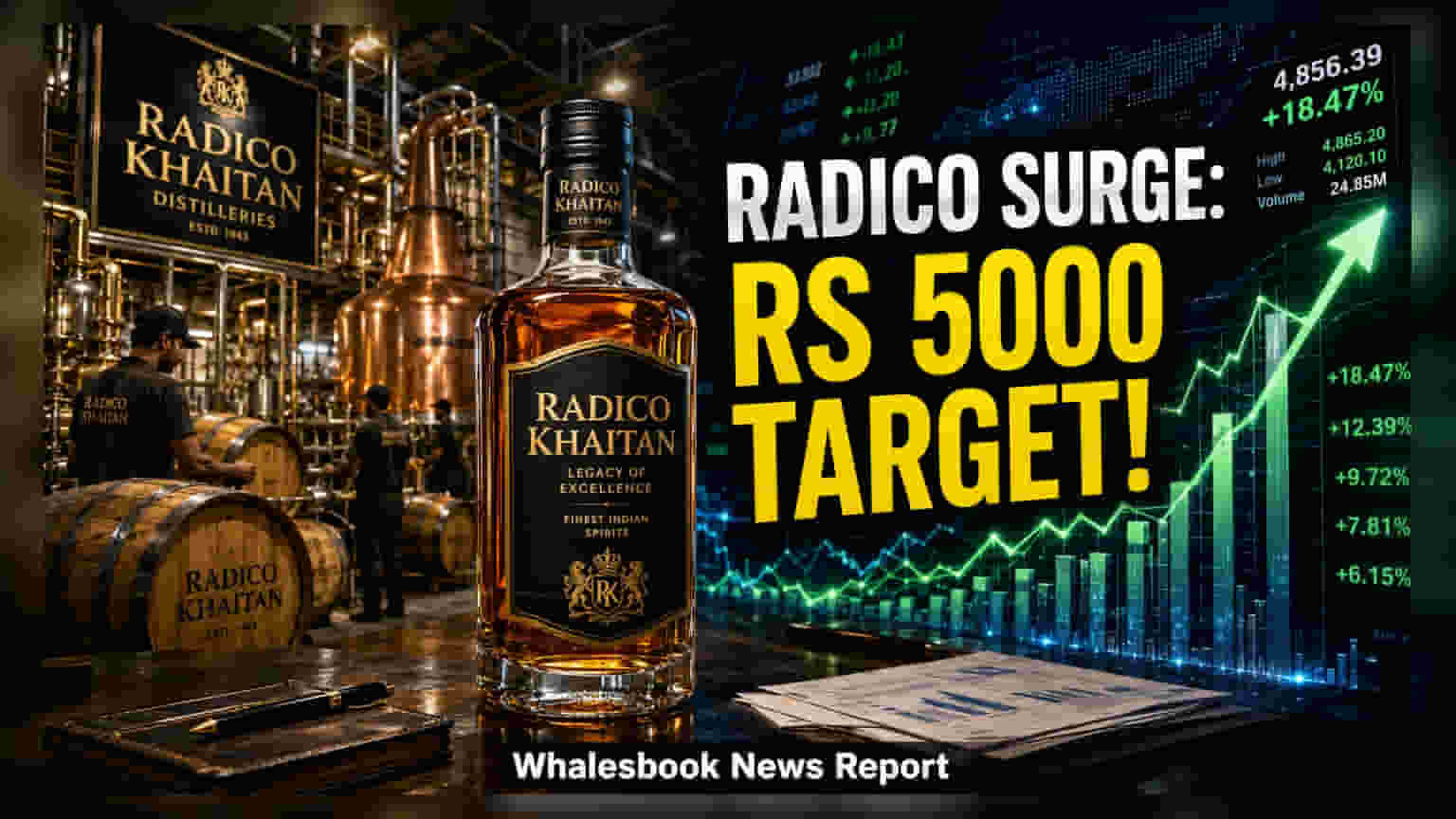 Radico Khaitan Q1 Revenue Rises 12% on Premium Portfolio