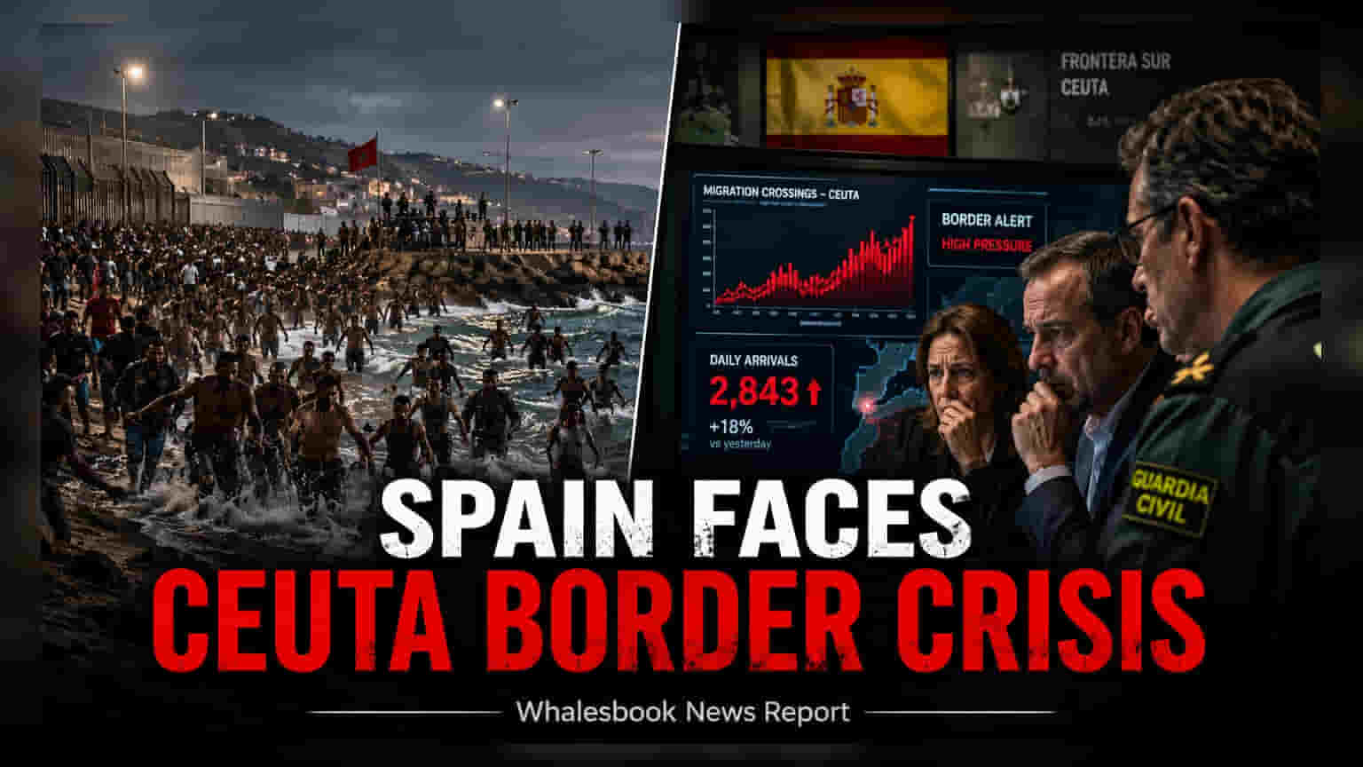 Ceuta में घुसपैठियों का सैलाब! स्पेन से सेना की मदद की गुहार