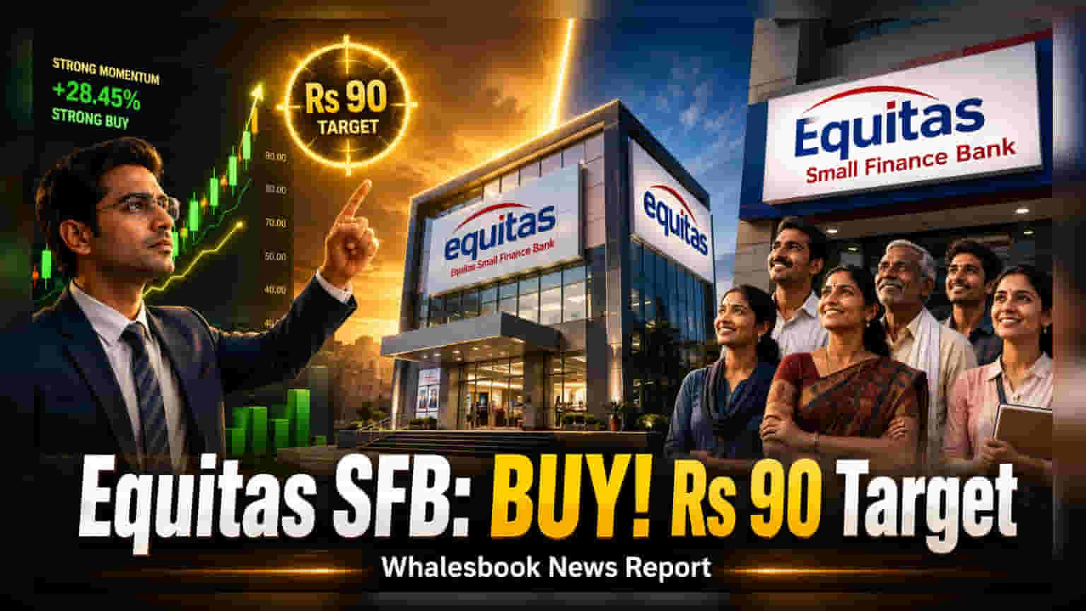 Equitas SFB Q1 Results: उम्मीदों से 16% ऊपर मुनाफा, शेयर में आई तेजी