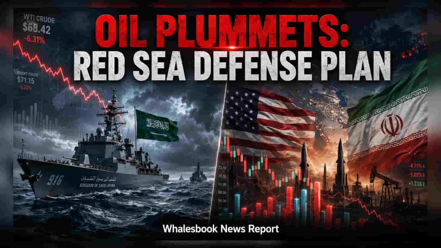 Crude Oil Prices Fall as Saudi-Led Red Sea Coalition Proposed