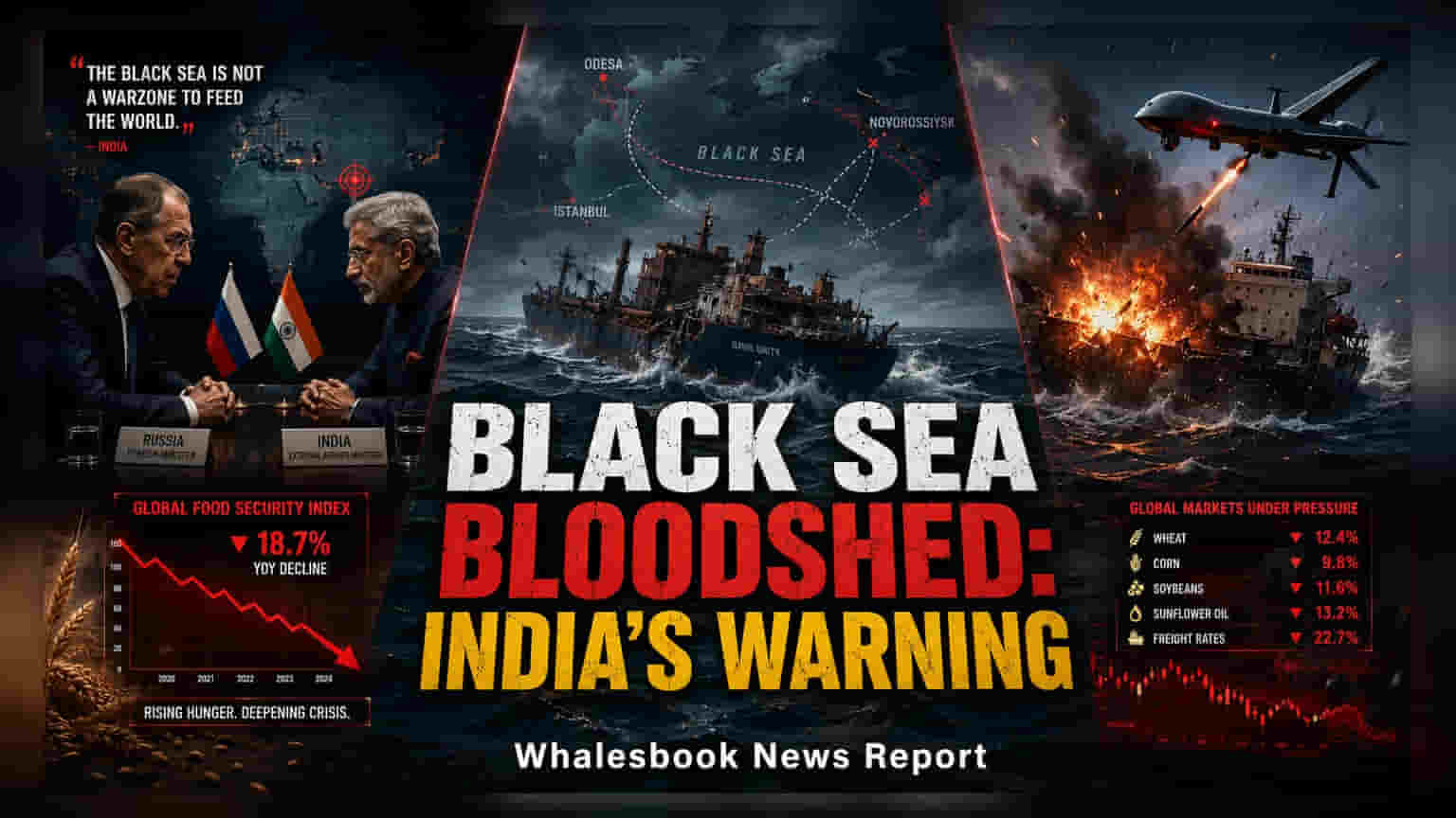 India Condemns Black Sea Attacks After Seafarer Casualties