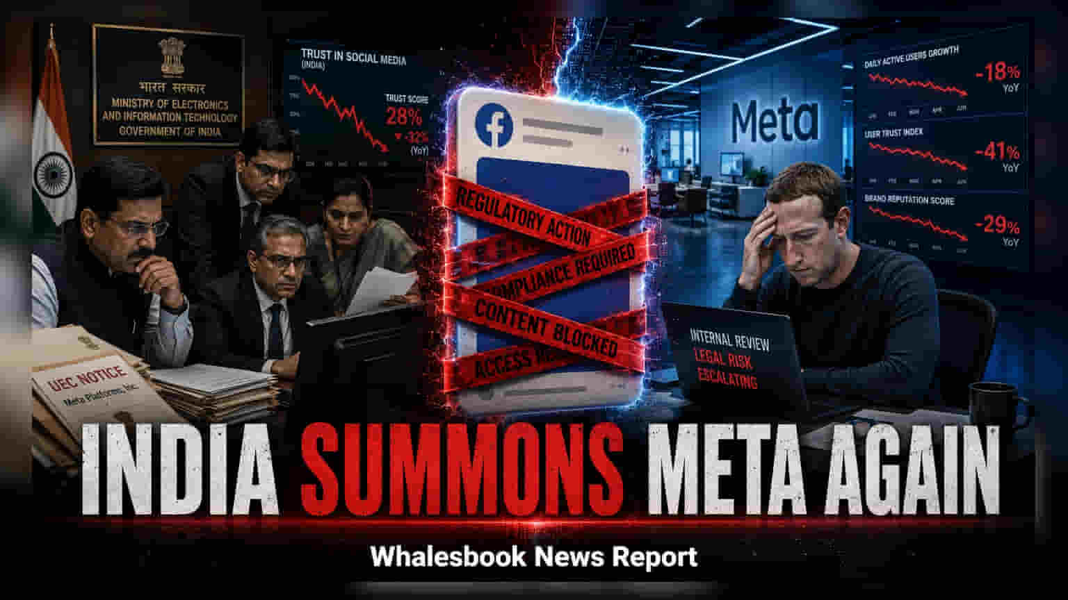 MeitY Summons Meta Executives Over PM Modi's Restricted Facebook Post