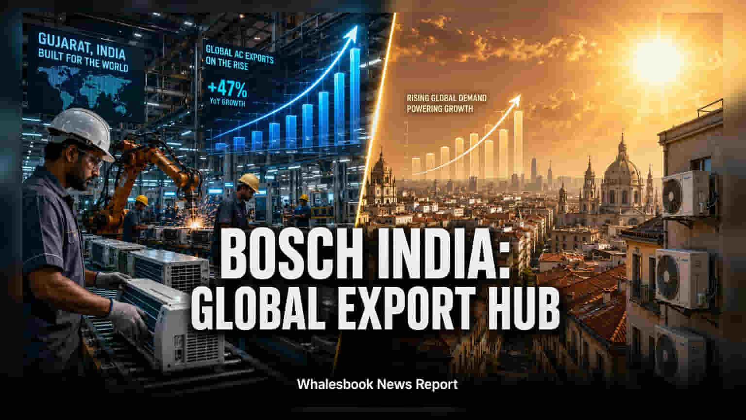 Bosch Home Comfort का बड़ा दांव: भारत बनेगा AC एक्सपोर्ट का ग्लोबल हब, ₹900 करोड़ का निवेश!