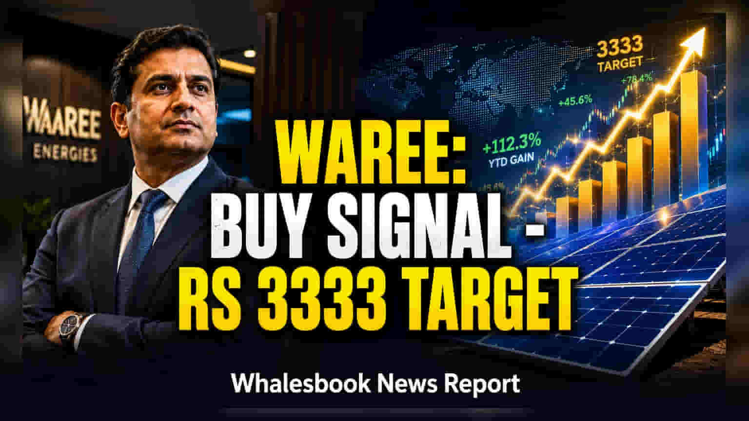 Waaree Energies Share: ₹3,333 का लक्ष्य! आनंद राठी को भरोसा, पर इन बातों पर निर्भर है कमाई