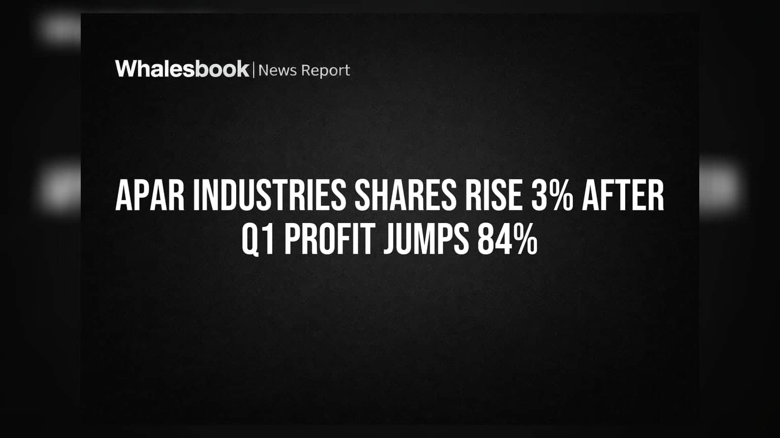 Apar Industries షేర్ ధర మళ్లీ పుంజుకుంది! Q1 లాభాల్లో ఊహించని భారీ పెరుగుదల