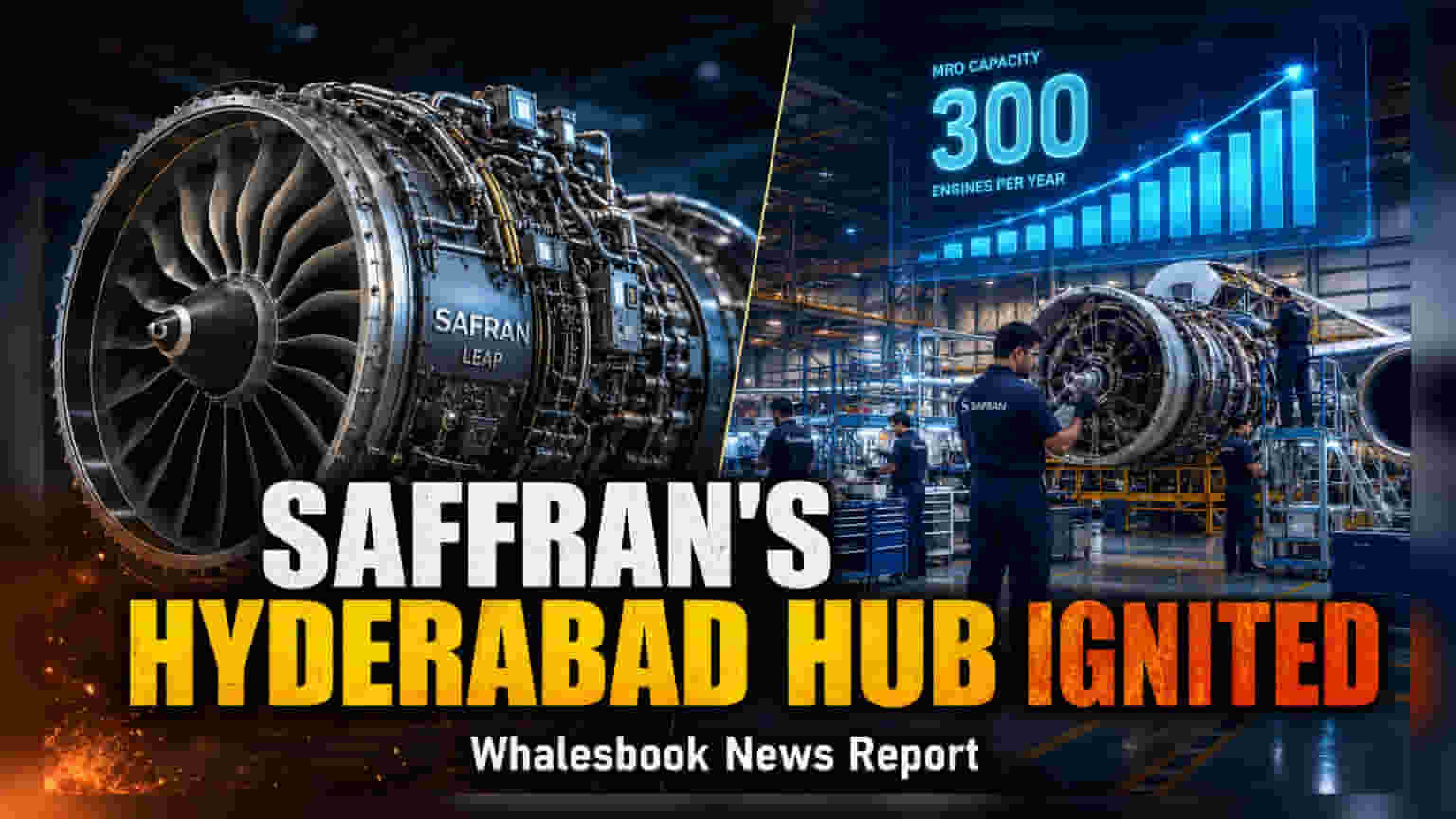 Safran హైదరాబాద్‌లో LEAP ఇంజిన్ల MRO సేవలు ప్రారంభం!