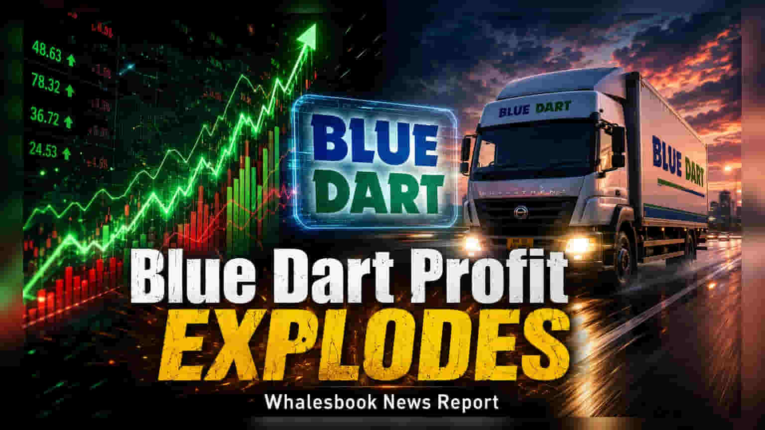 Blue Dart Q1 లాభాల్లో భారీ ర్యాలీ: ₹88.5 కోట్లకు దూసుకెళ్లిన ప్రాఫిట్!