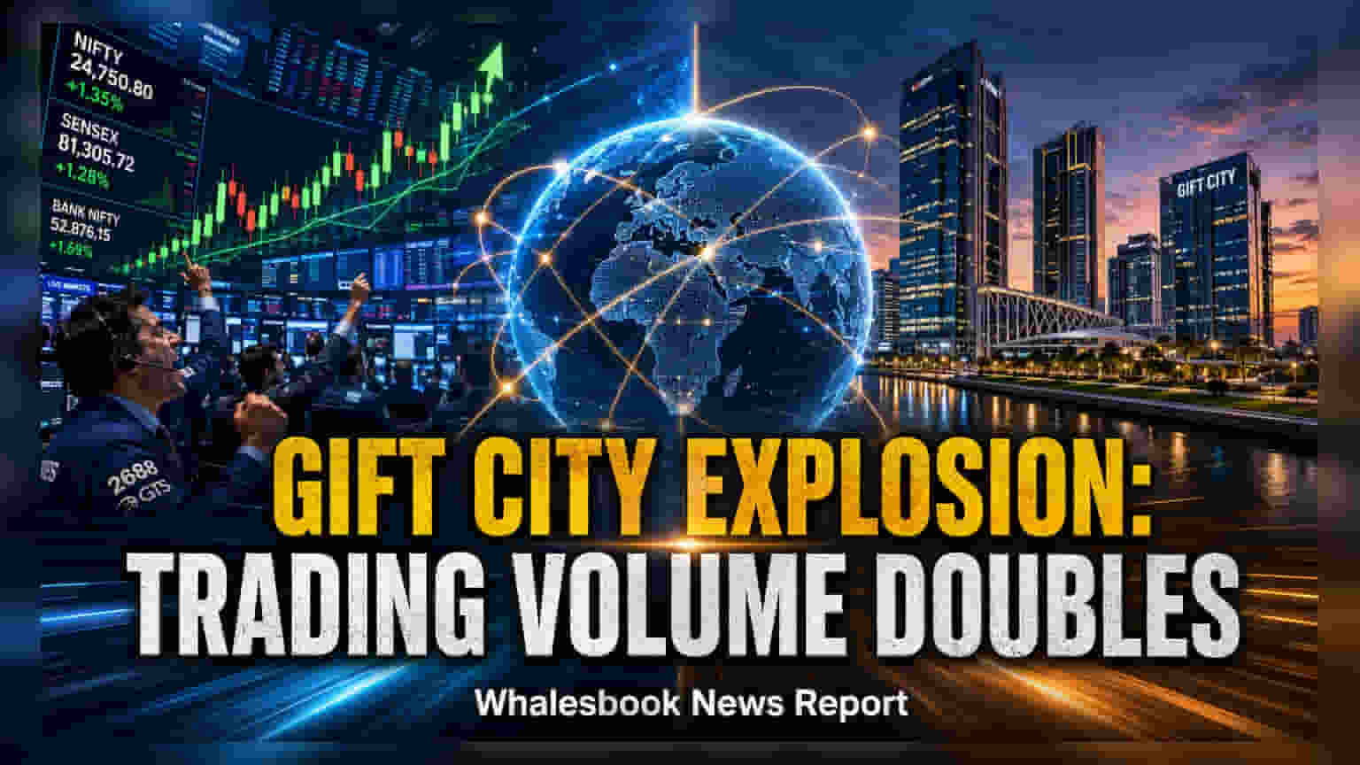 GIFT City Trading Hits $1.93 Billion in Q1 FY27