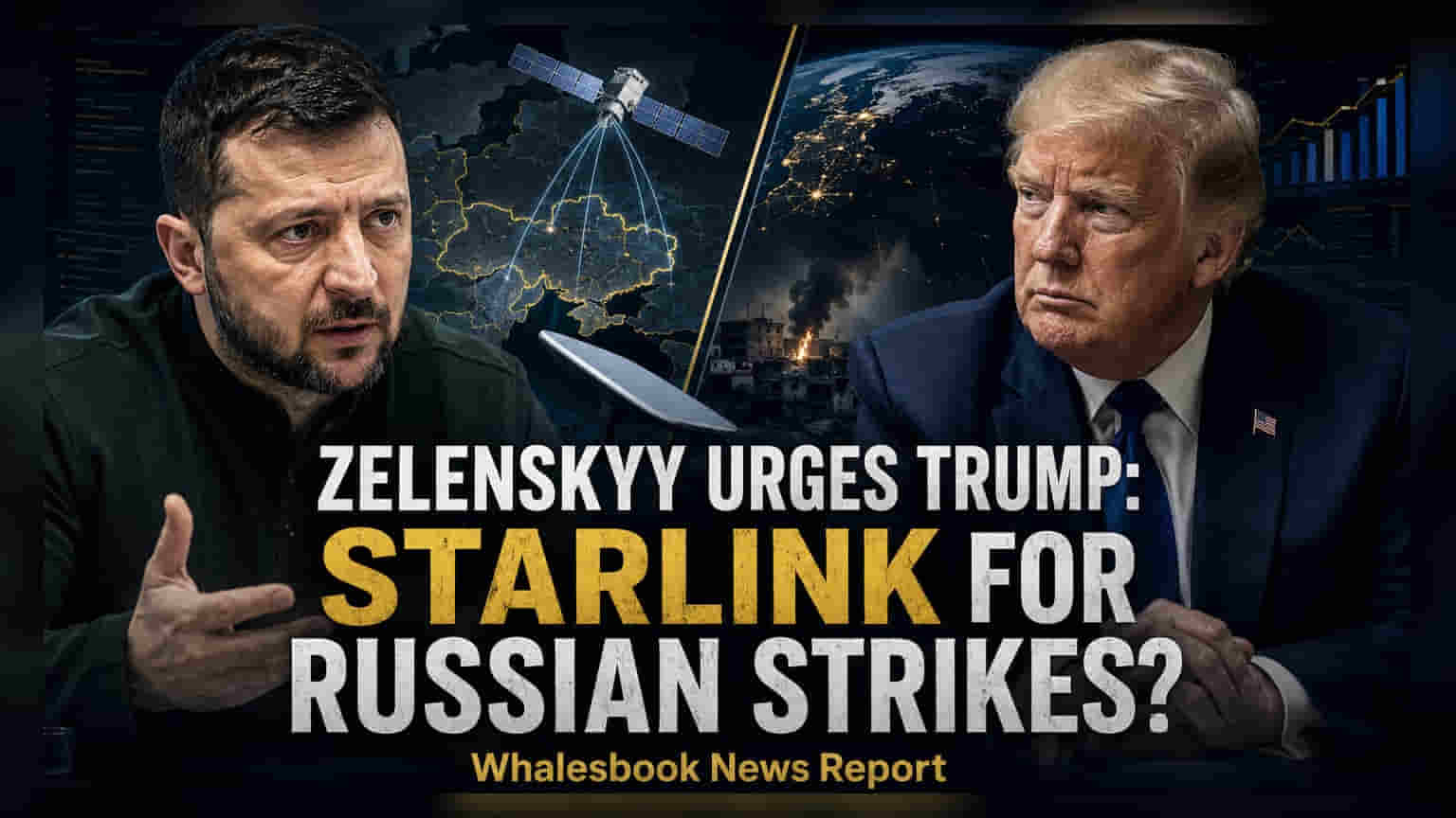 Zelenskyy की नई मांग: रूस में स्ट्राइक के लिए Starlink सैटेलाइट सिस्टम का इस्तेमाल चाहते हैं यूक्रेनी राष्ट्रपति