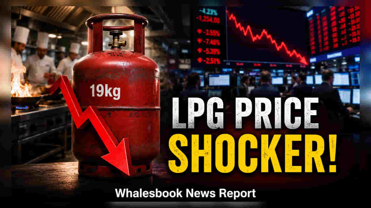 Commercial LPG Cylinder Prices Cut by Over ₹200