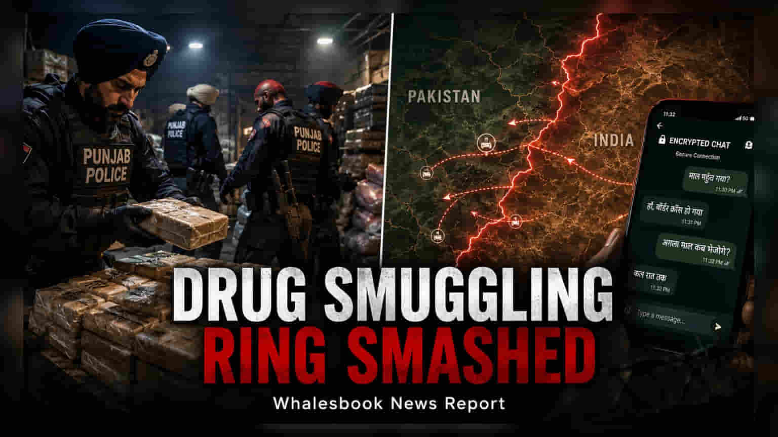Punjab Police Seizes 20kg Heroin in Amritsar Border Operation