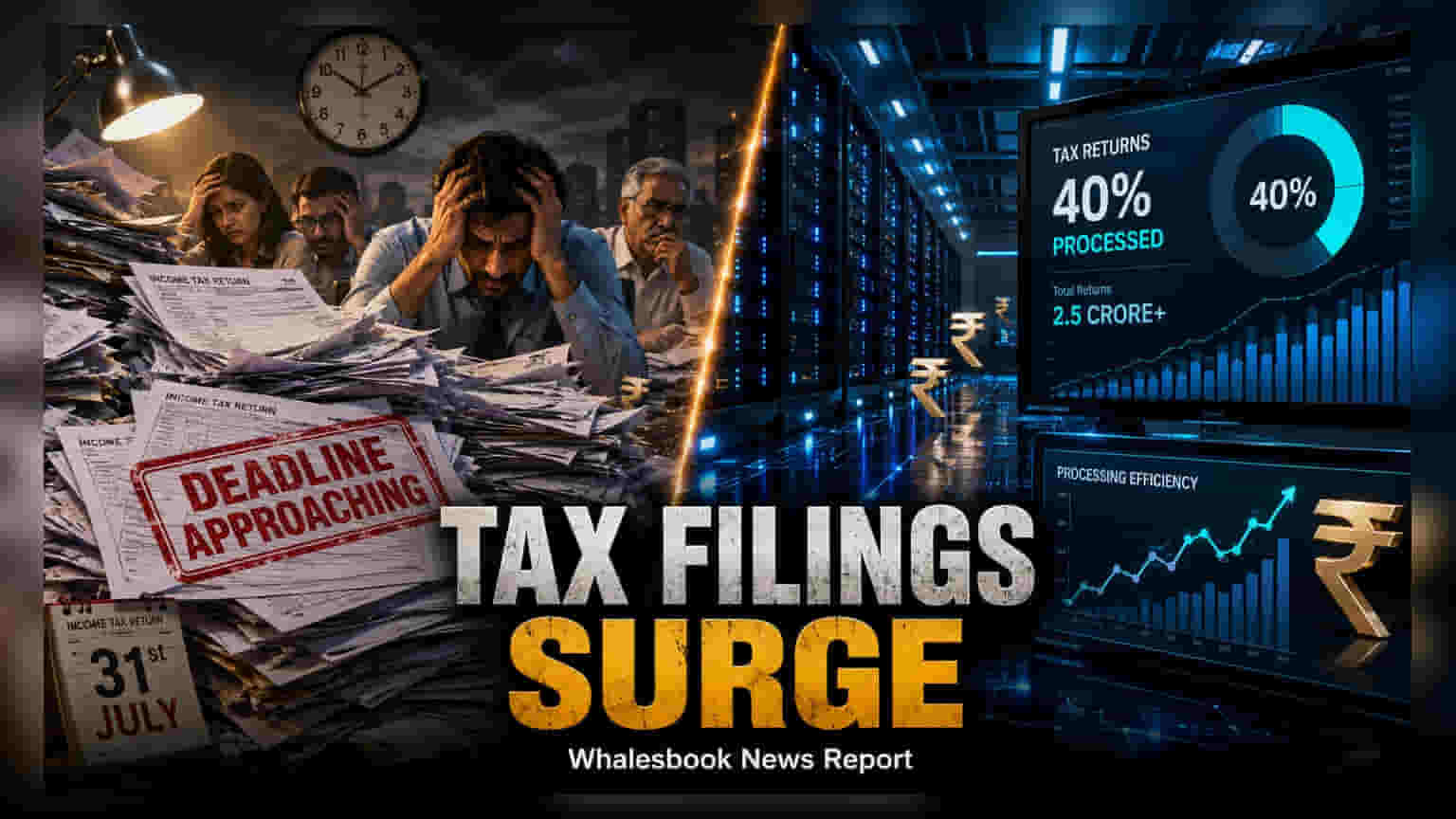 Over 5.9 Crore Tax Returns Filed; F&O Traders Move to ITR-3
