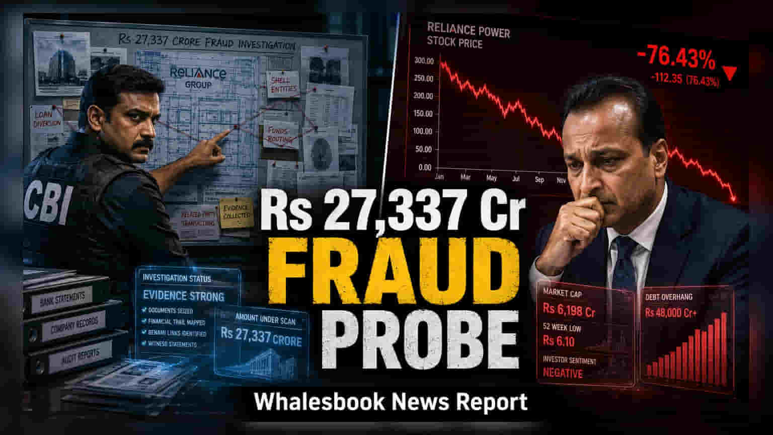 Reliance Group Probe: CBI च्या मोठ्या कारवाईत 15 ठिकाणी छापे, ₹27,337 कोटींचा घोटाळा उघडकीस