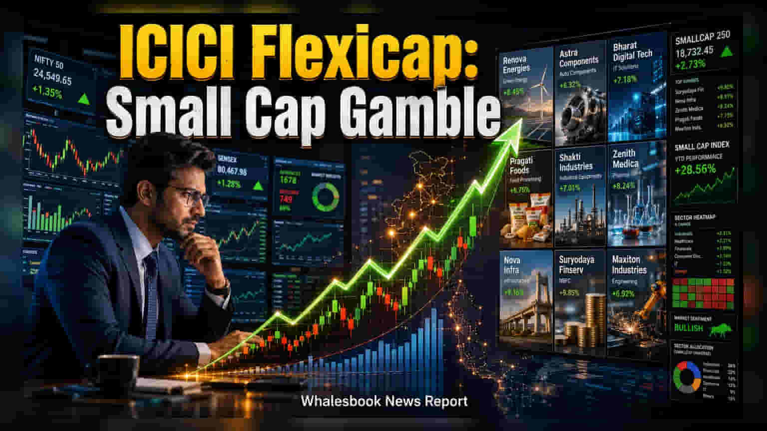 ICICI Prudential Flexicap Fund: Small-Cap 'ਚ ਵੱਡਾ ਪੈਸਾ ਲਾਇਆ, ਜਾਣੋ ਕਿਉਂ?