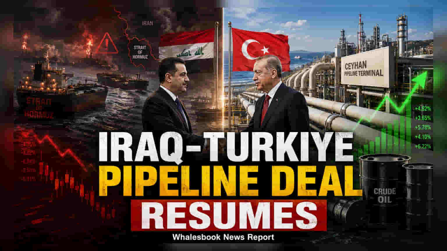 Iraq અને Turkiye વચ્ચે ઐતિહાસિક ડીલ: Ceyhan ઓઇલ નિકાસમાં થશે મોટો વધારો!
