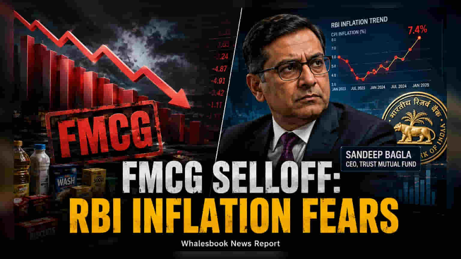 FMCG શેરમાં મંદી: મોંઘવારીને કારણે ગ્રાહકોની ખરીદ શક્તિ પર અસર