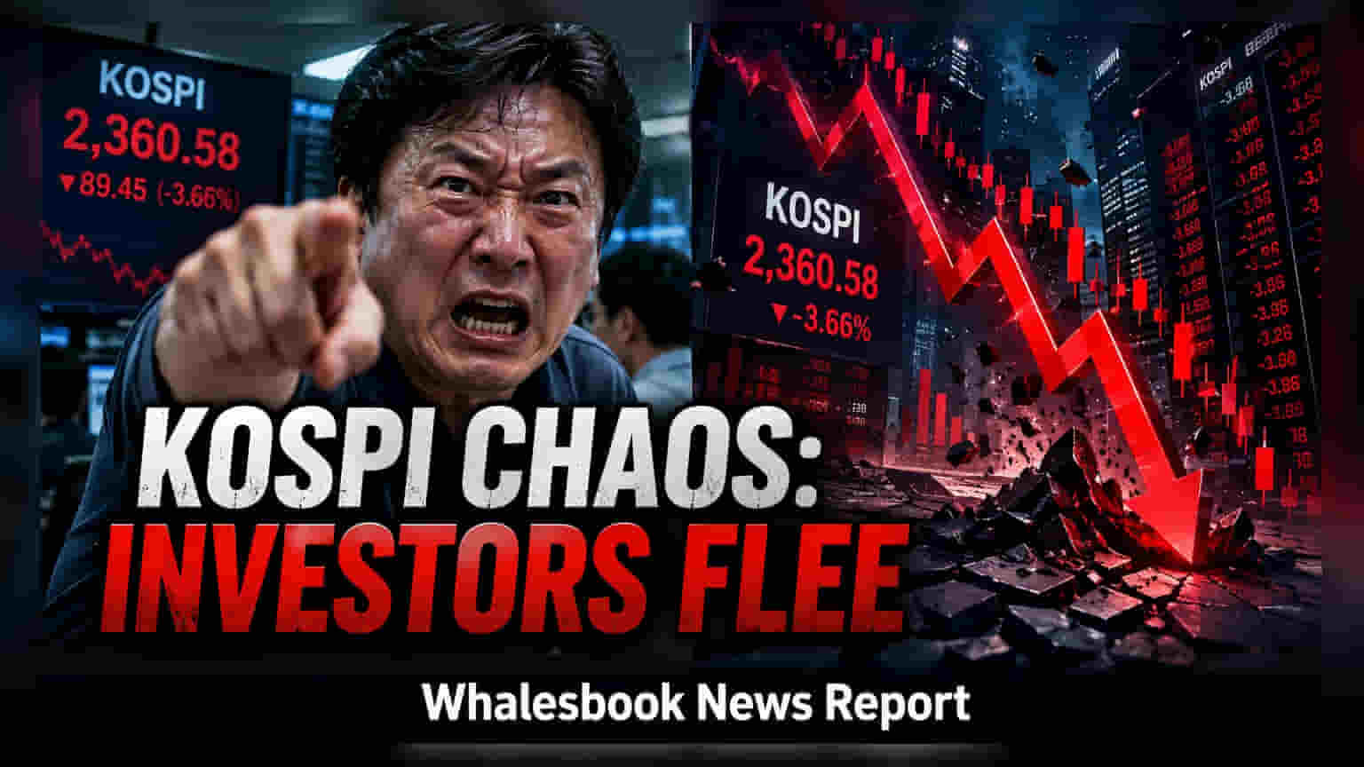 Kospi Plunges 22% in July as Retail Investors Exit Market
