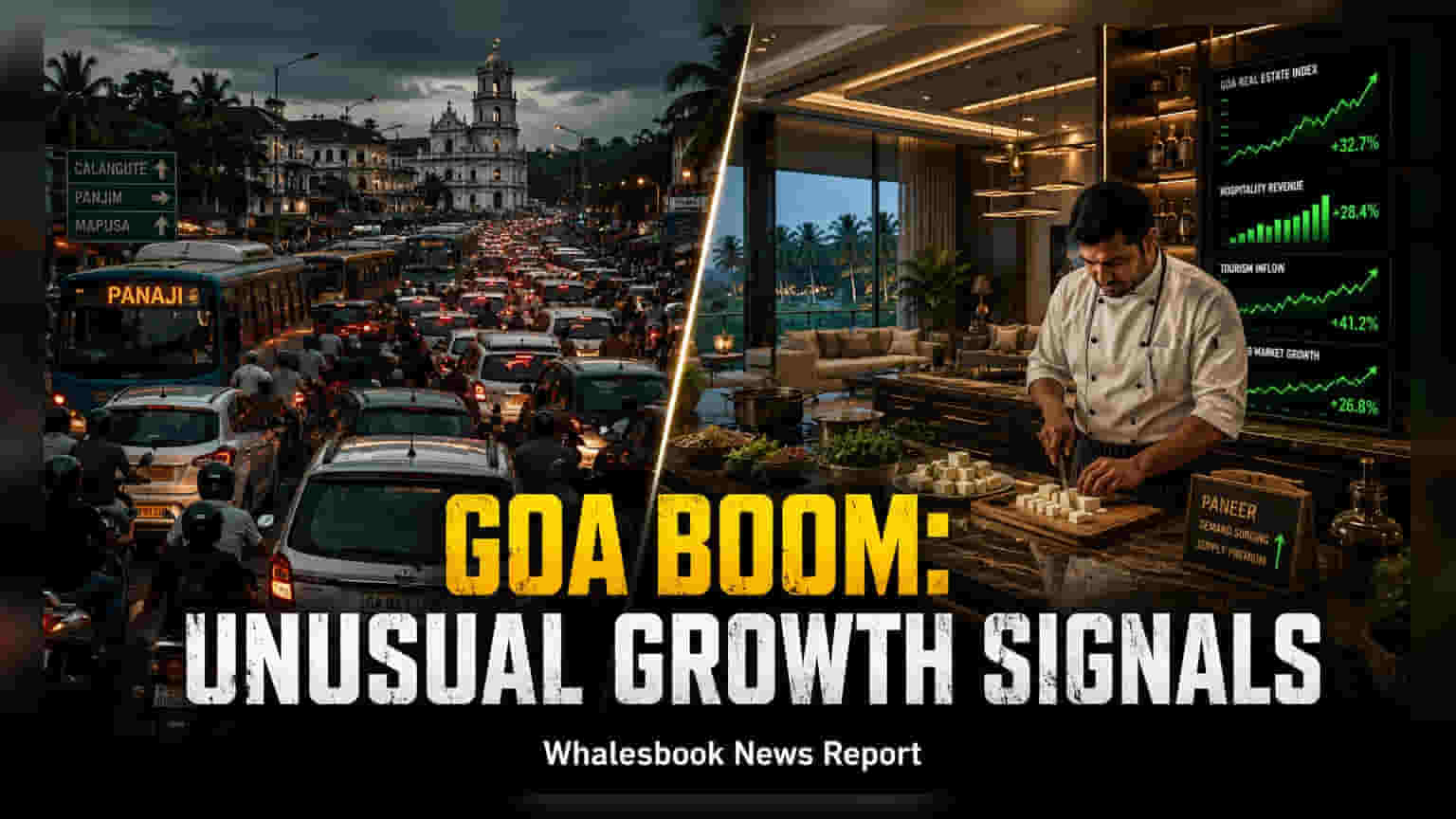 Goa Tourism Shifts: Why Villa Rentals and Road Traffic Are Surging