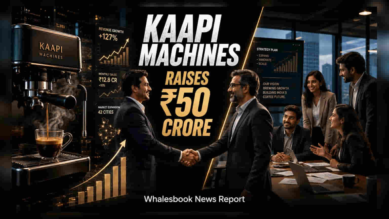 Kaapi Machines Raises ₹50 Crore From Sedna HoReCa for Expansion