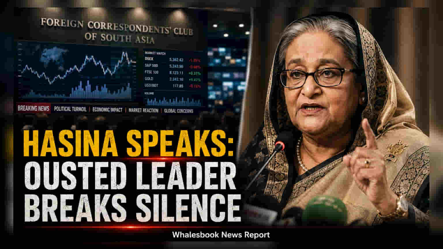 Sheikh Hasina to Speak in Delhi on Aug 5; Key Event Details