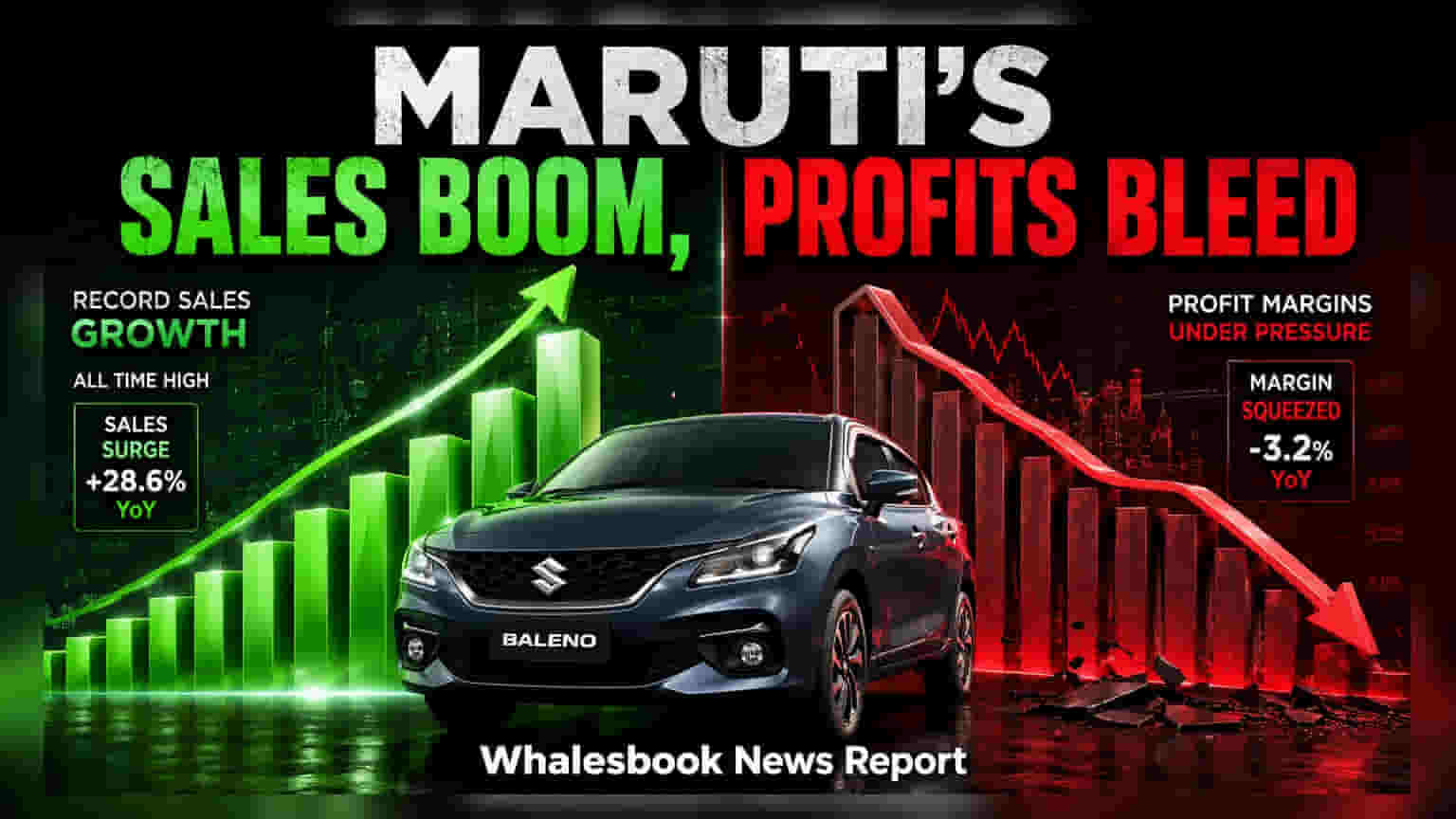 Maruti Suzuki Q1 Profitability Dips Despite 29% Sales Jump