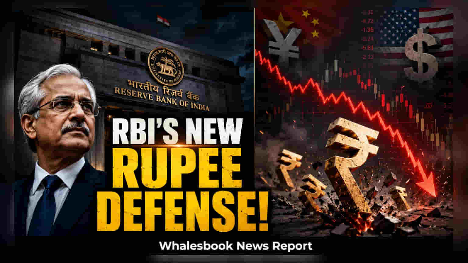RBI Changes Rupee Support Strategy to Reduce Dollar Sales