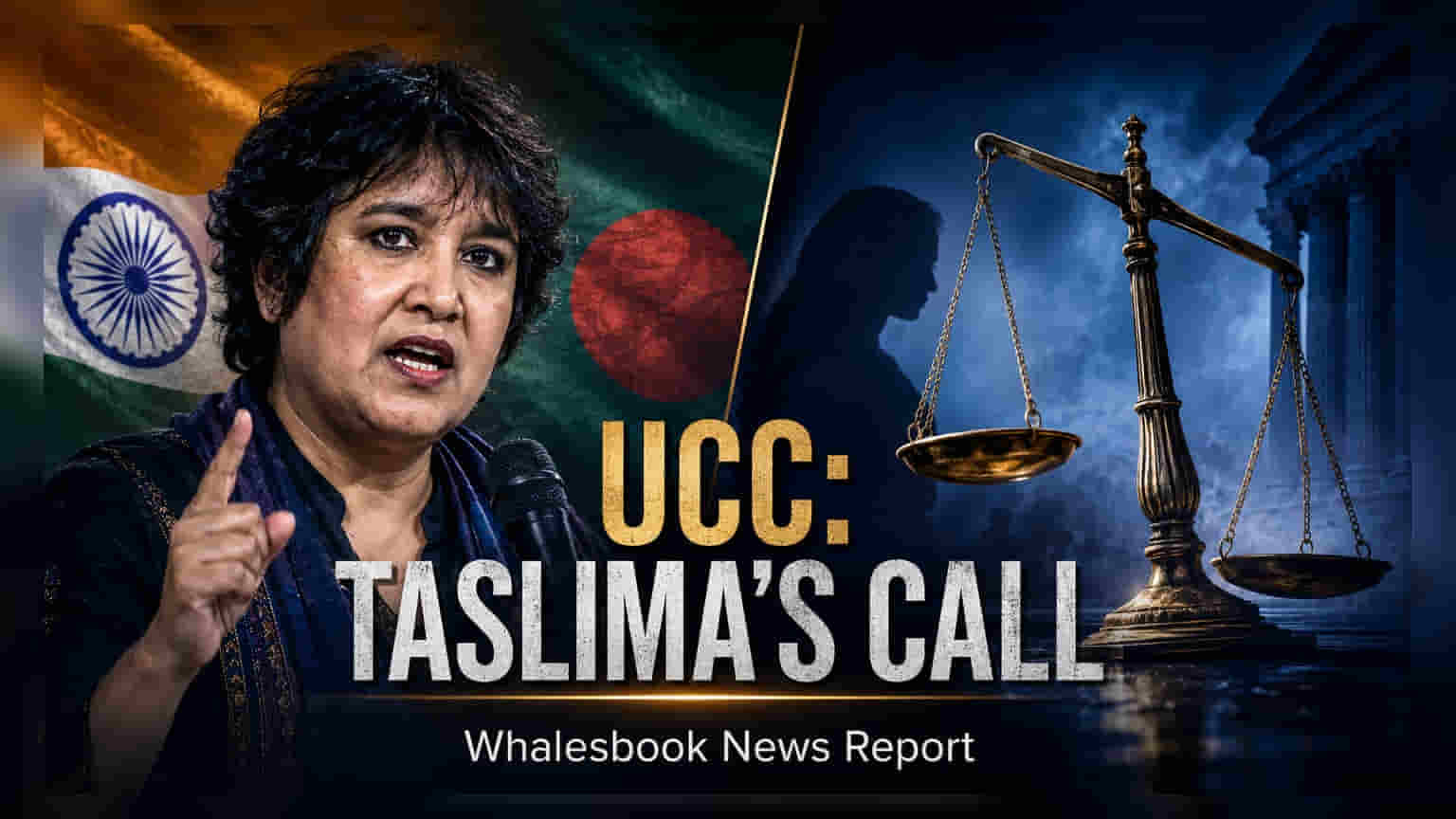 Taslima Nasreen Supports Uniform Civil Code for India