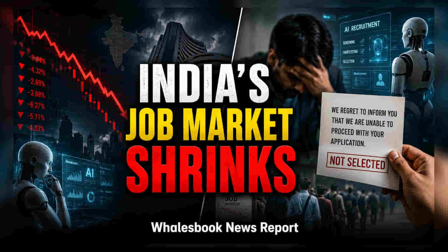 Sensex Firms Cut Hiring by 27% in FY26 Amid Automation Shift