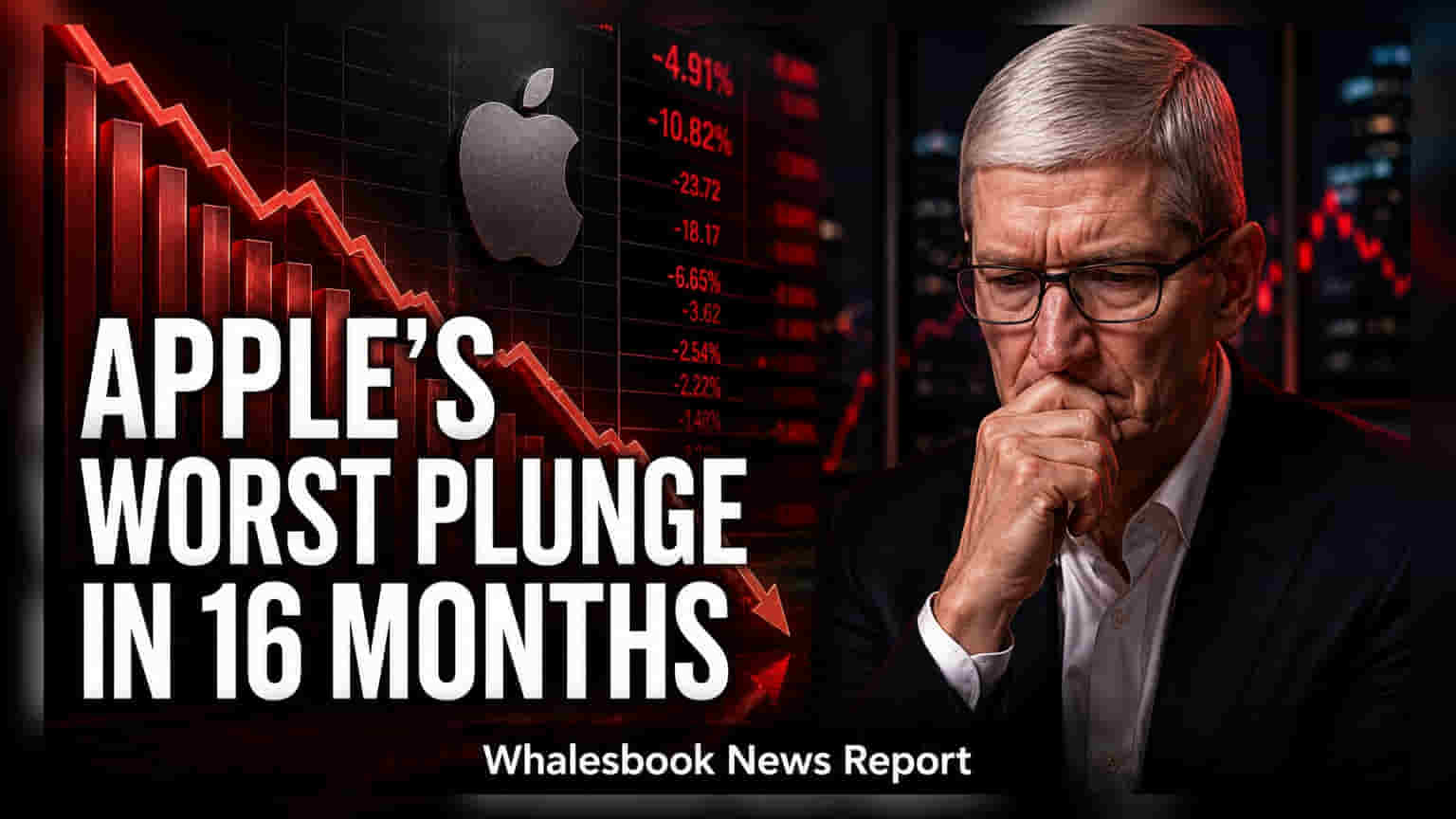 Apple Shares Drop 7% on Chip Shortages and Weak Outlook