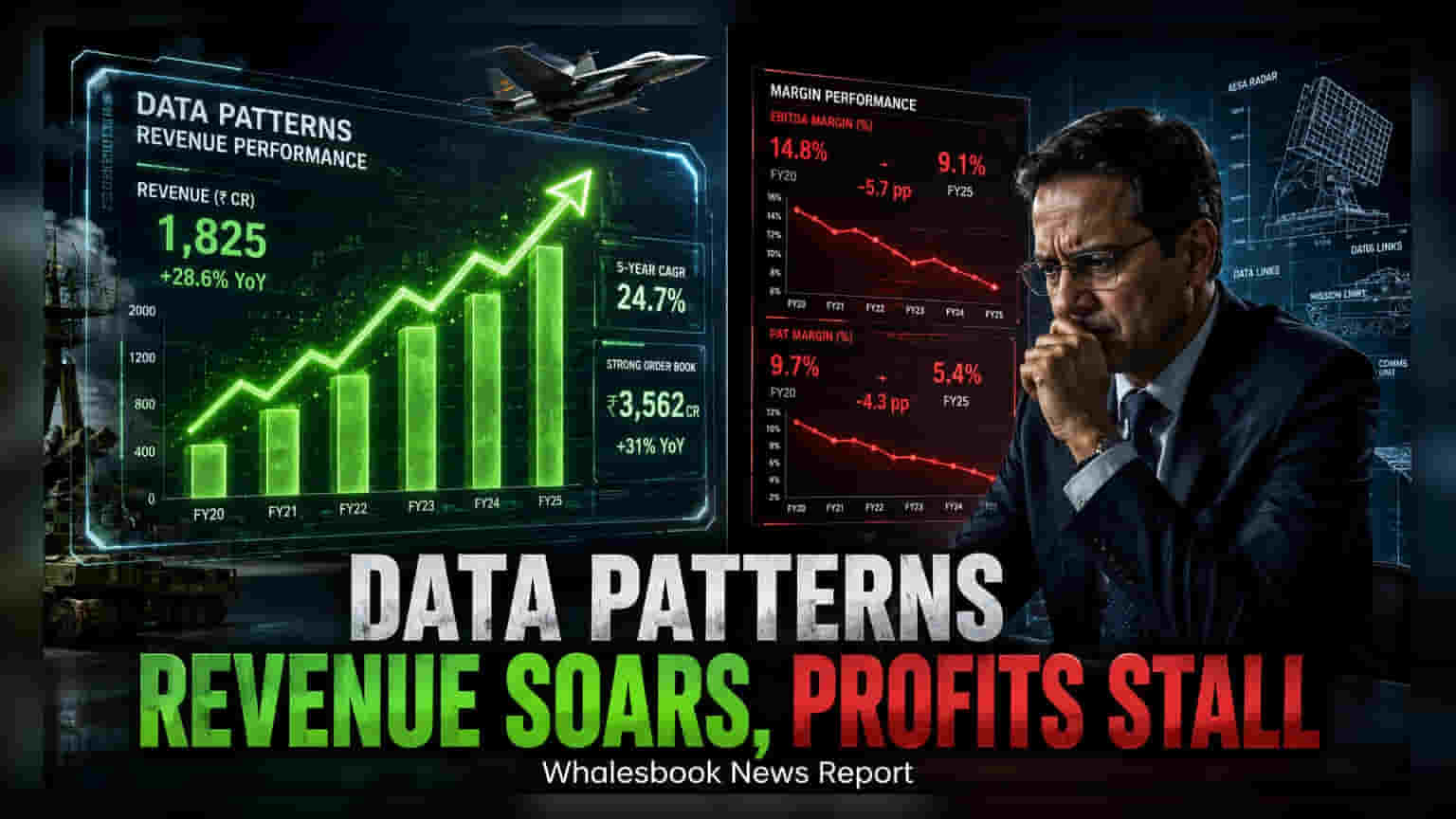 Data Patterns Q1 Profit Drops 13.5% Despite Revenue Growth
