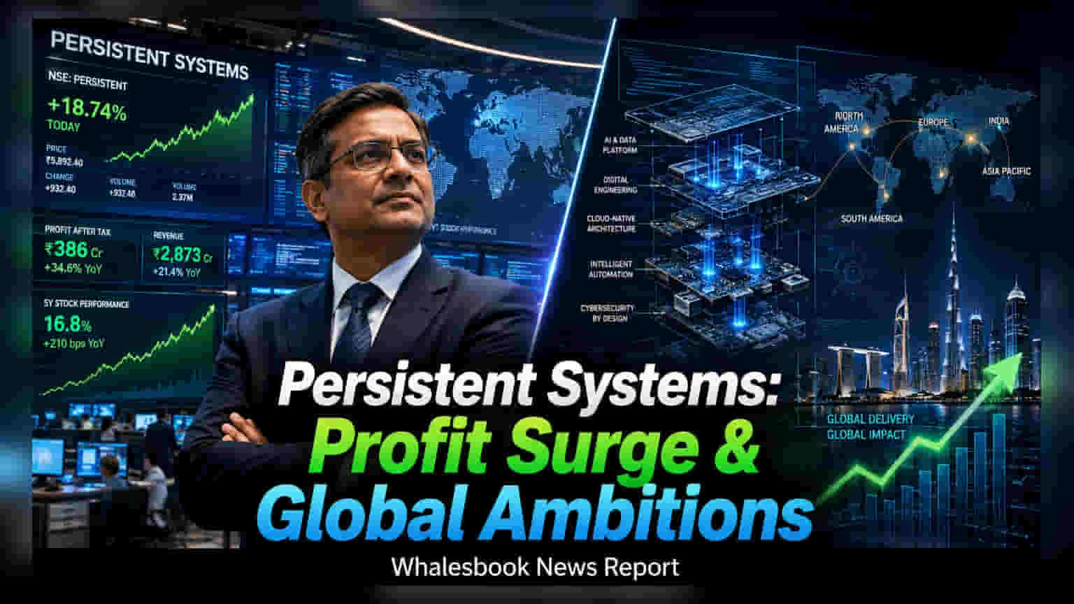 Persistent Systems Share Price: Q1 માં 13.7% નફાકારકતા, Nagarro સાથે મર્જરની જાહેરાત