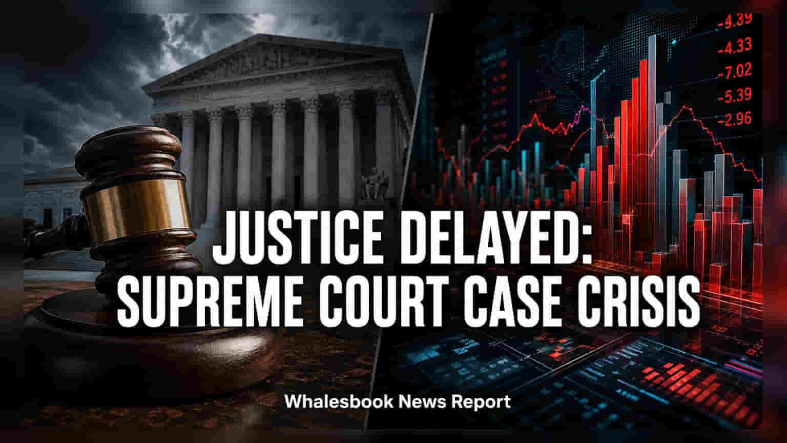 Supreme Court Pending Cases Top 96,000; 10,000+ Cases Over A Decade Old