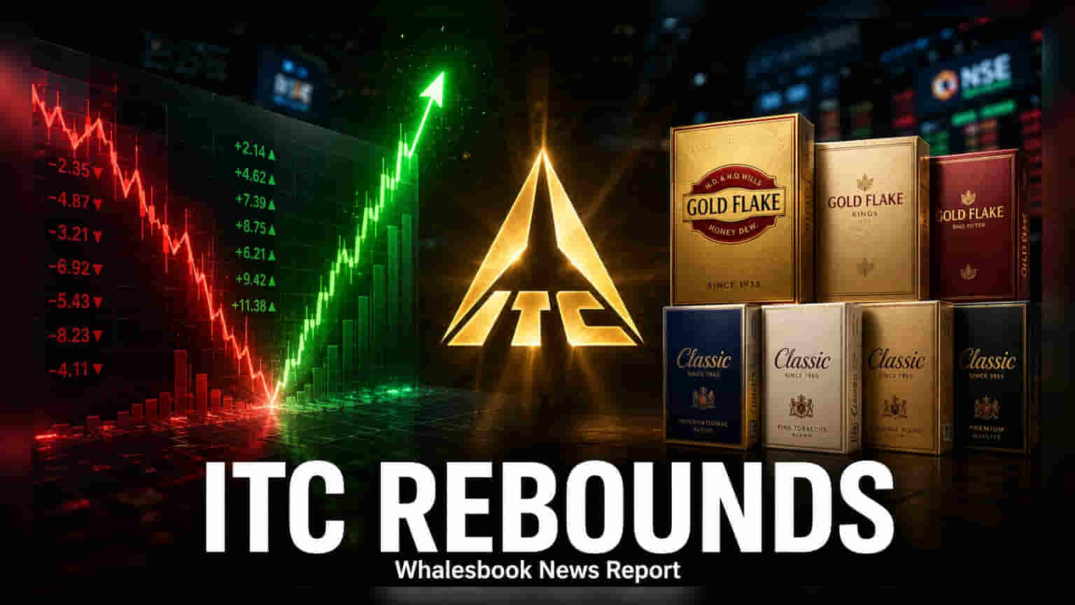 ITC शेअरची उसळी! सिगारेटच्या मागणीने दिला दिलासा, भाव **4%** वाढला