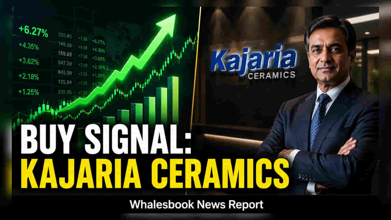 Kajaria Ceramics: કેપેસિટી વધારવા પર ફોકસ, FY27 માં ડબલ-ડિજિટ ગ્રોથની અપેક્ષા